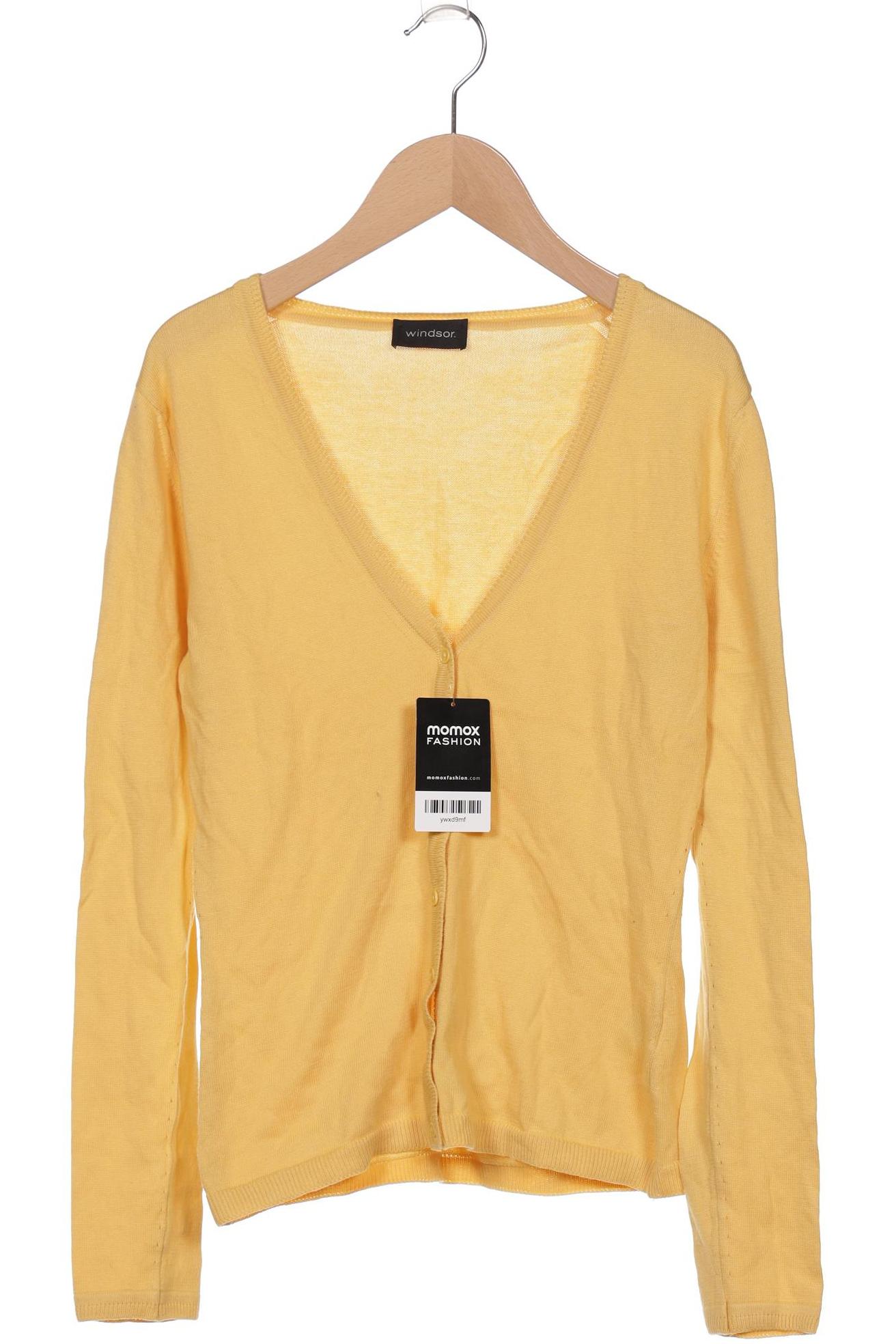 

windsor. Damen Strickjacke, gelb, Gr. 34