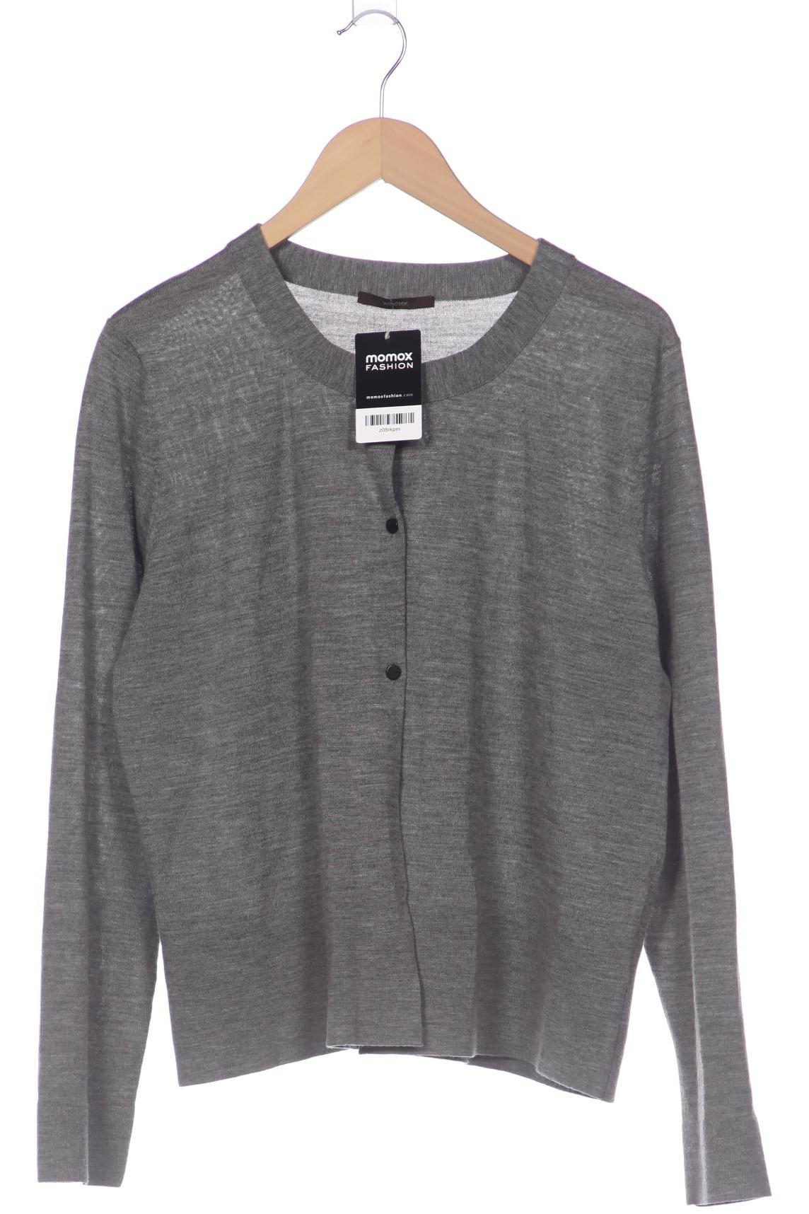 

windsor. Damen Strickjacke, grau, Gr. 44