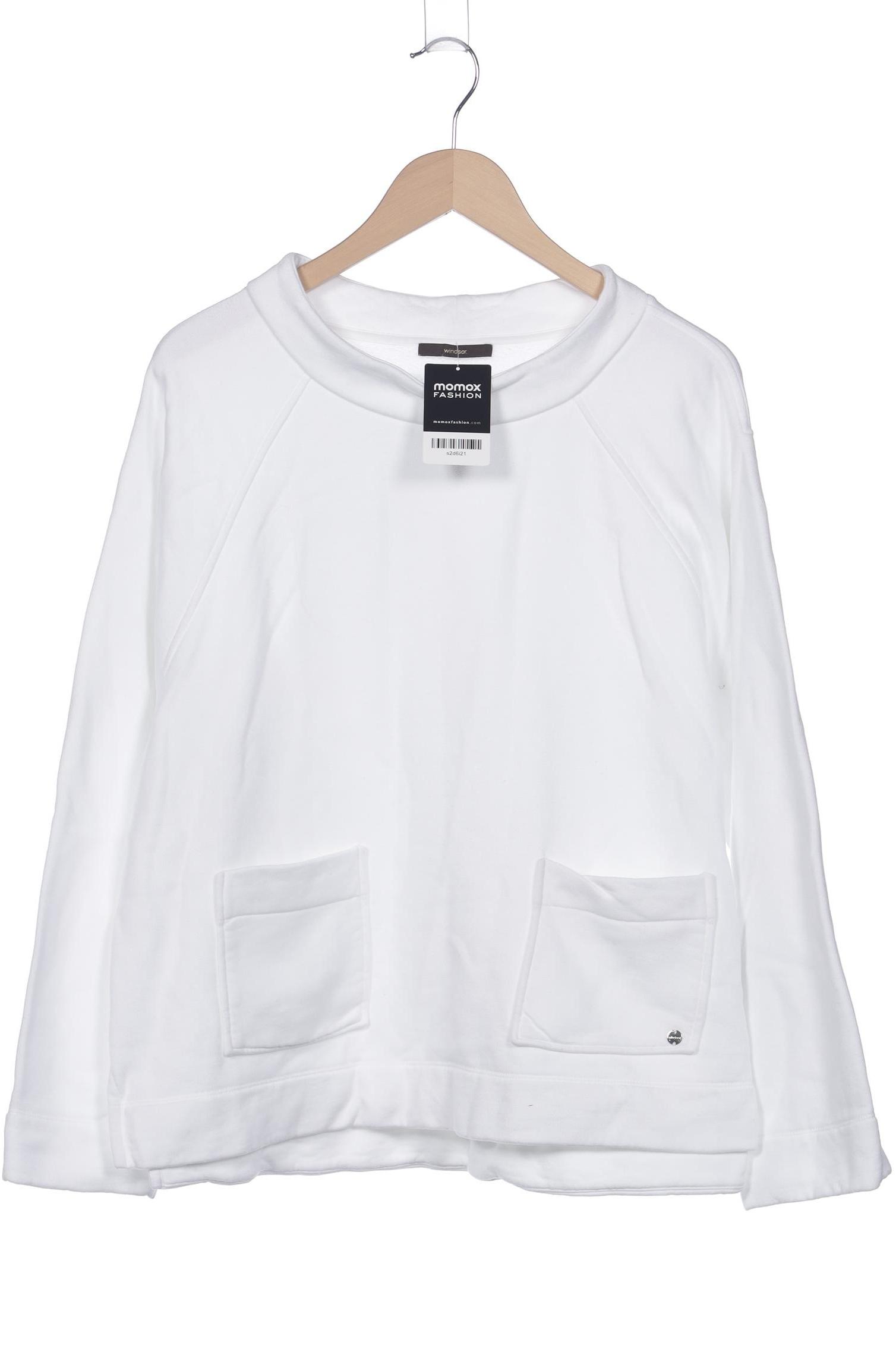 

windsor. Damen Sweatshirt, weiß, Gr. 46