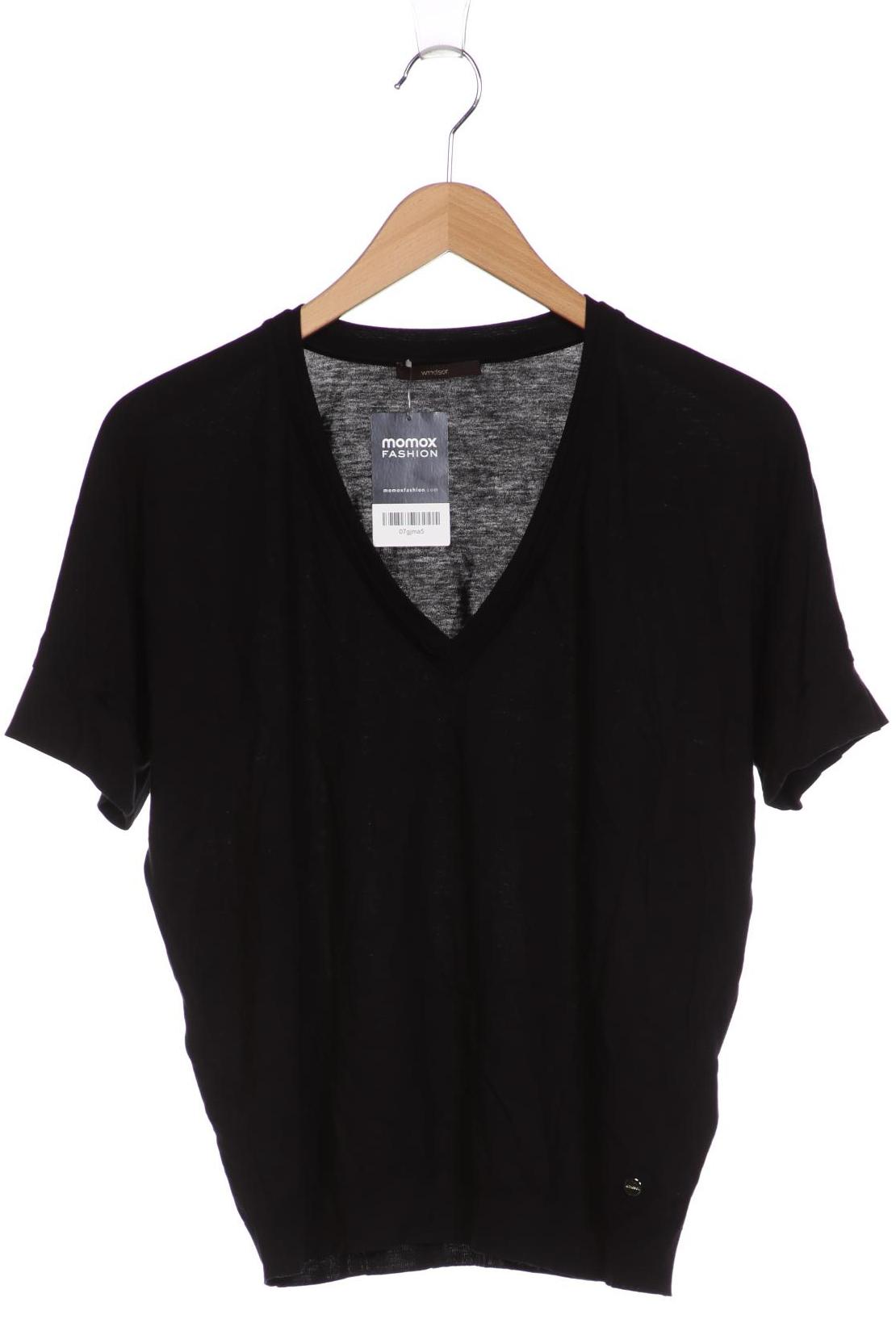 

windsor. Damen T-Shirt, schwarz, Gr. 40