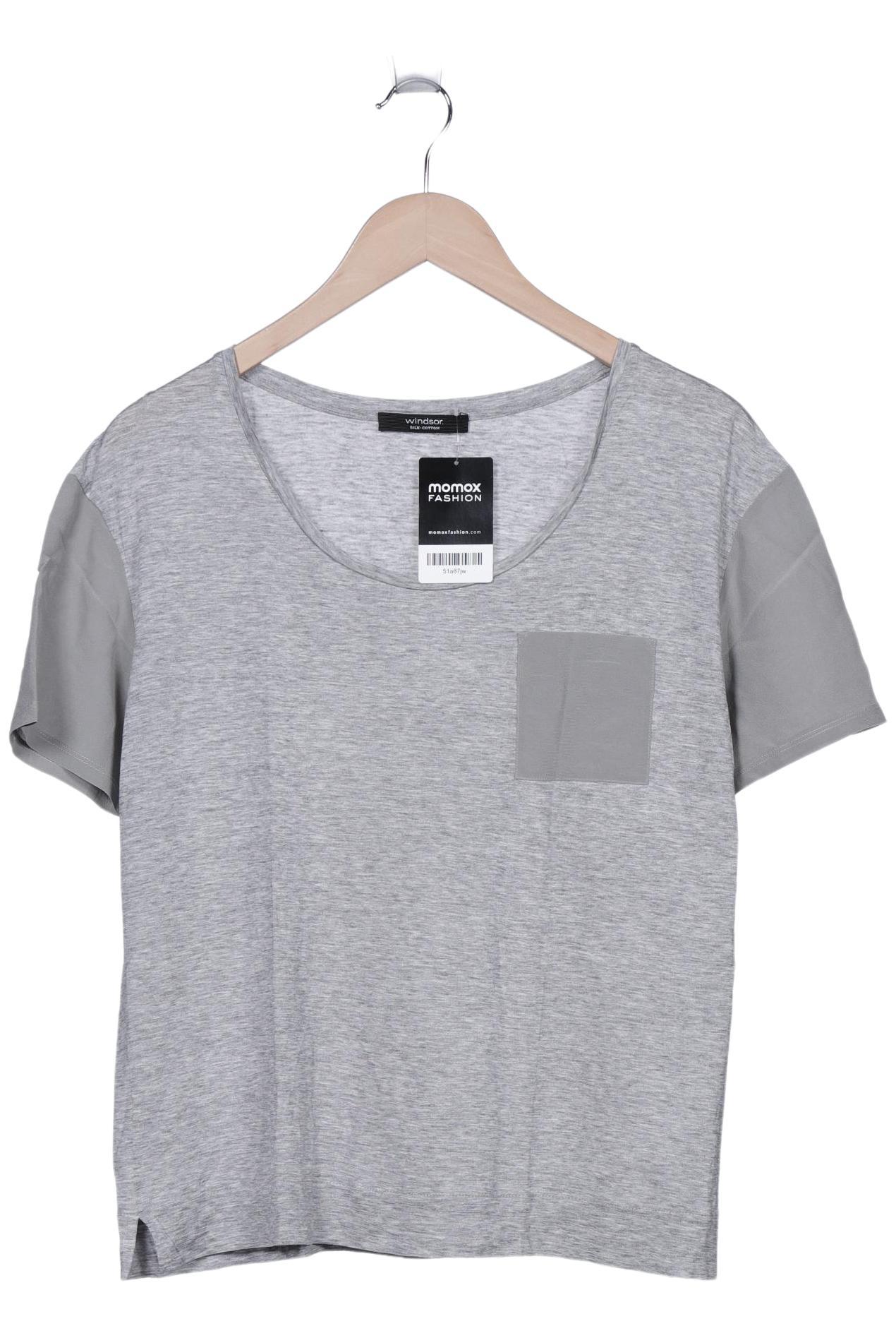 

windsor. Damen T-Shirt, grau, Gr. 38