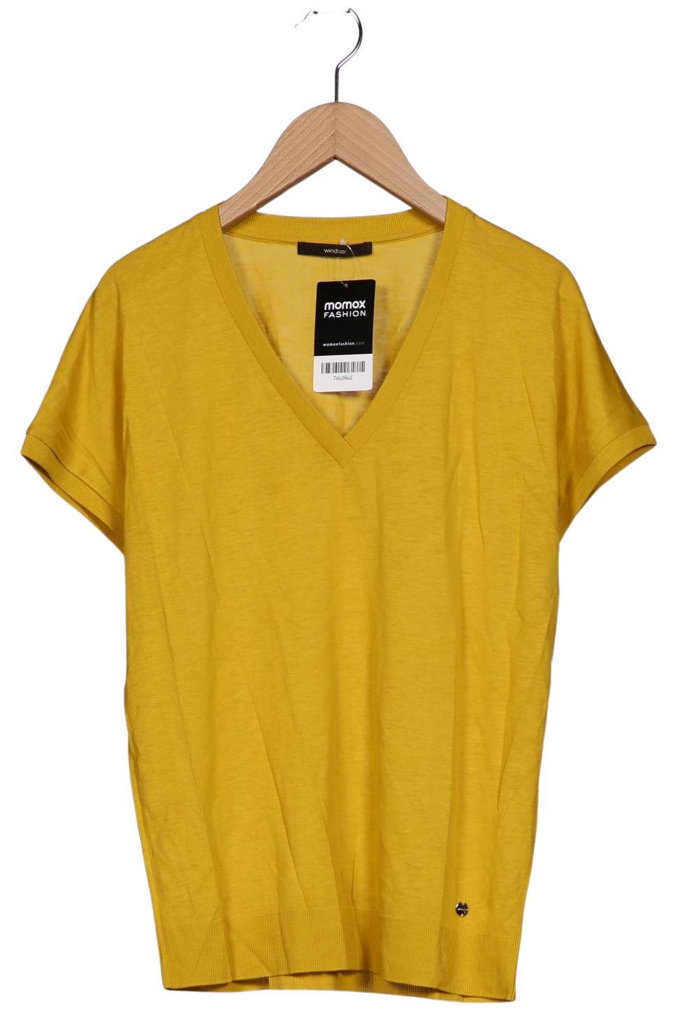 

windsor. Damen T-Shirt, gelb, Gr. 36
