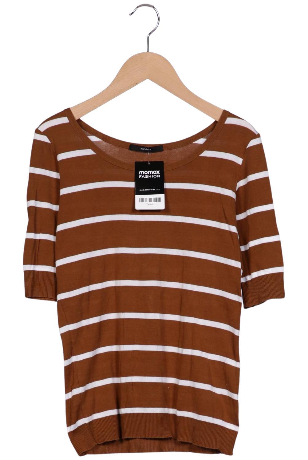 

windsor. Damen T-Shirt, braun, Gr. 36