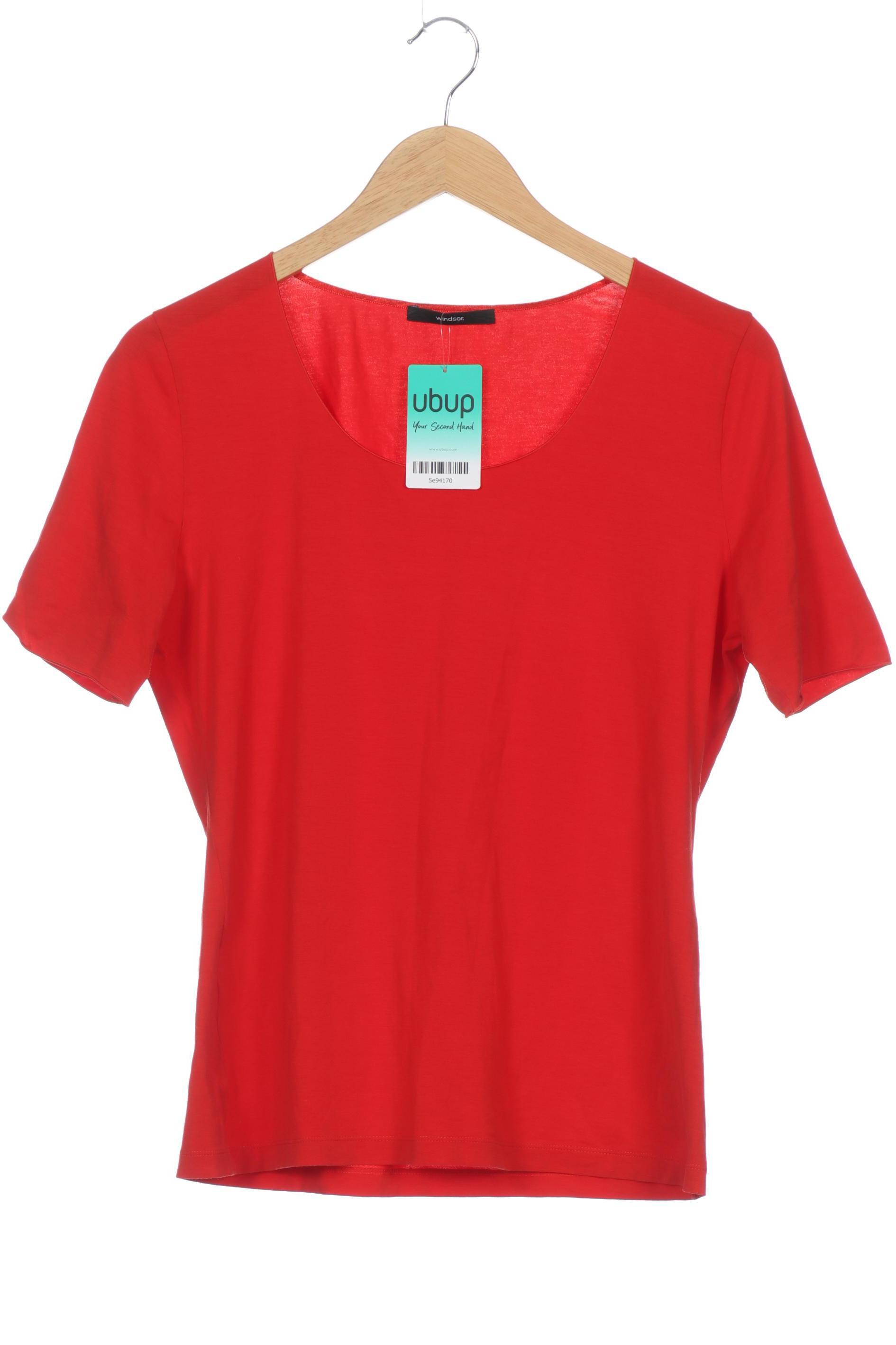 

windsor. Damen T-Shirt, rot, Gr. 40
