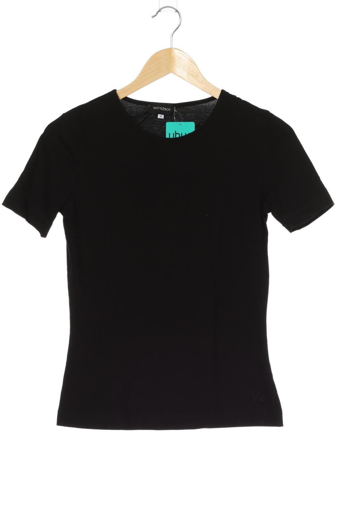 

windsor. Damen T-Shirt, schwarz, Gr. 36