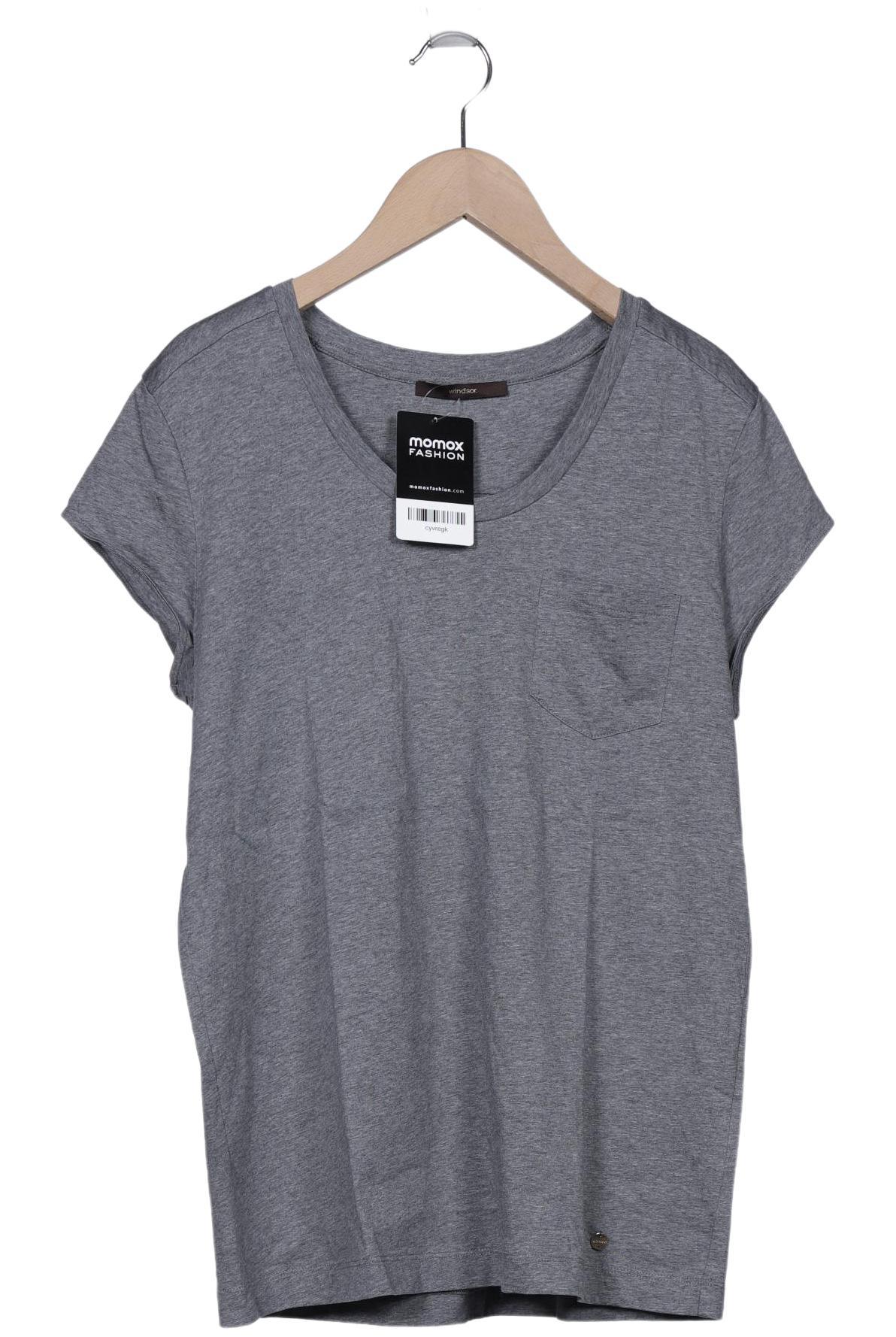 

windsor. Damen T-Shirt, grau, Gr. 38