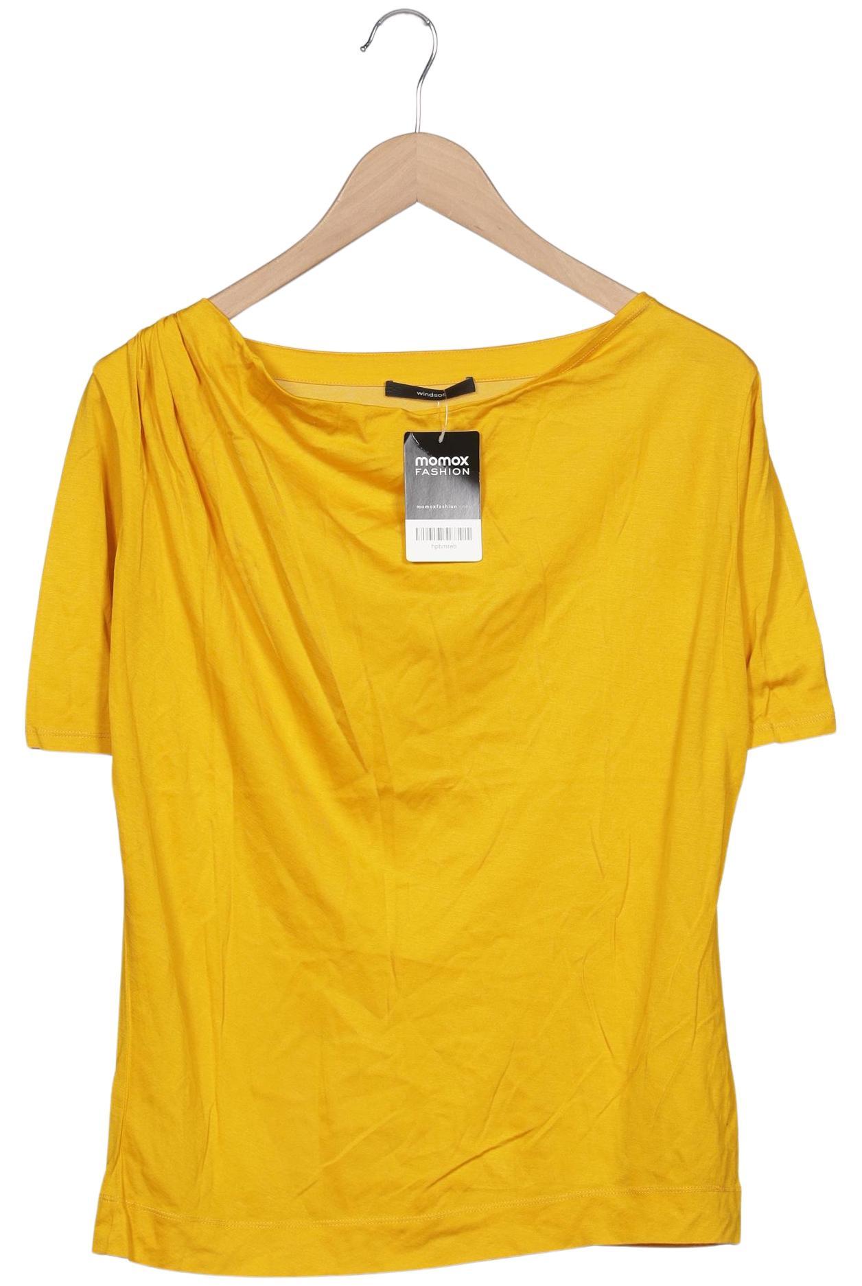 

windsor. Damen T-Shirt, gelb, Gr. 36