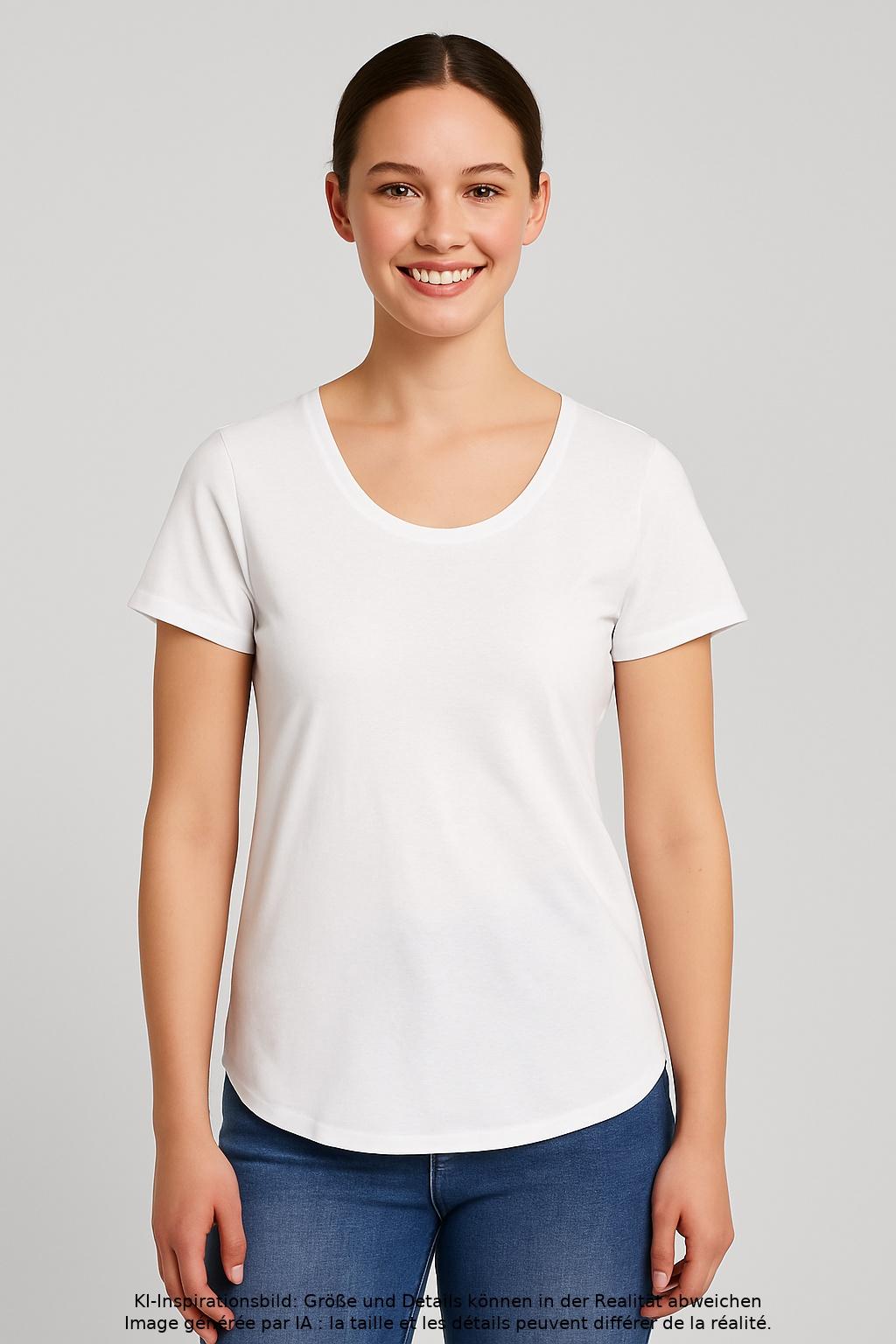 

windsor. Damen T-Shirt, weiß, Gr. 32