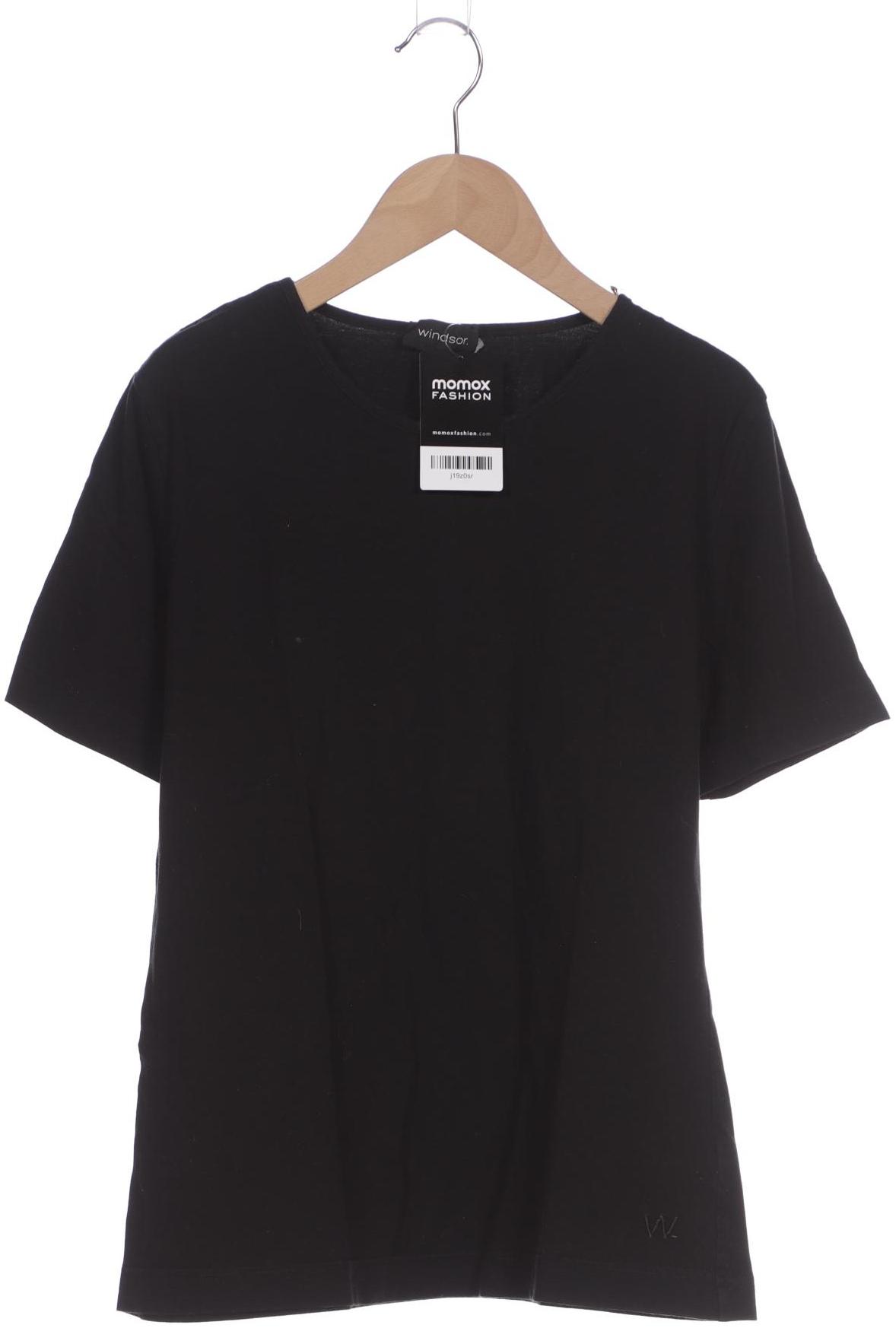 

windsor. Damen T-Shirt, schwarz, Gr. 44