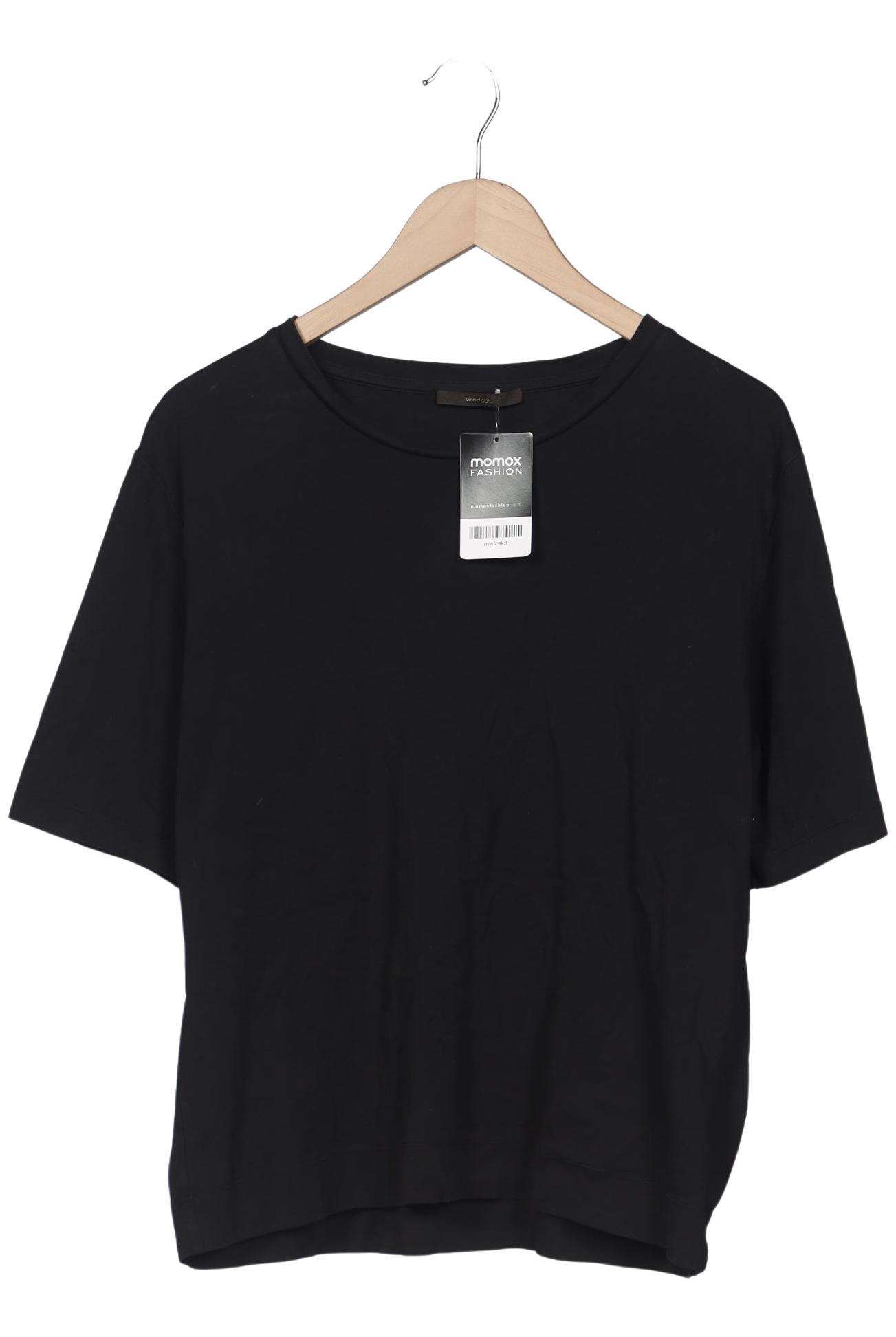 

windsor. Damen T-Shirt, schwarz, Gr. 44
