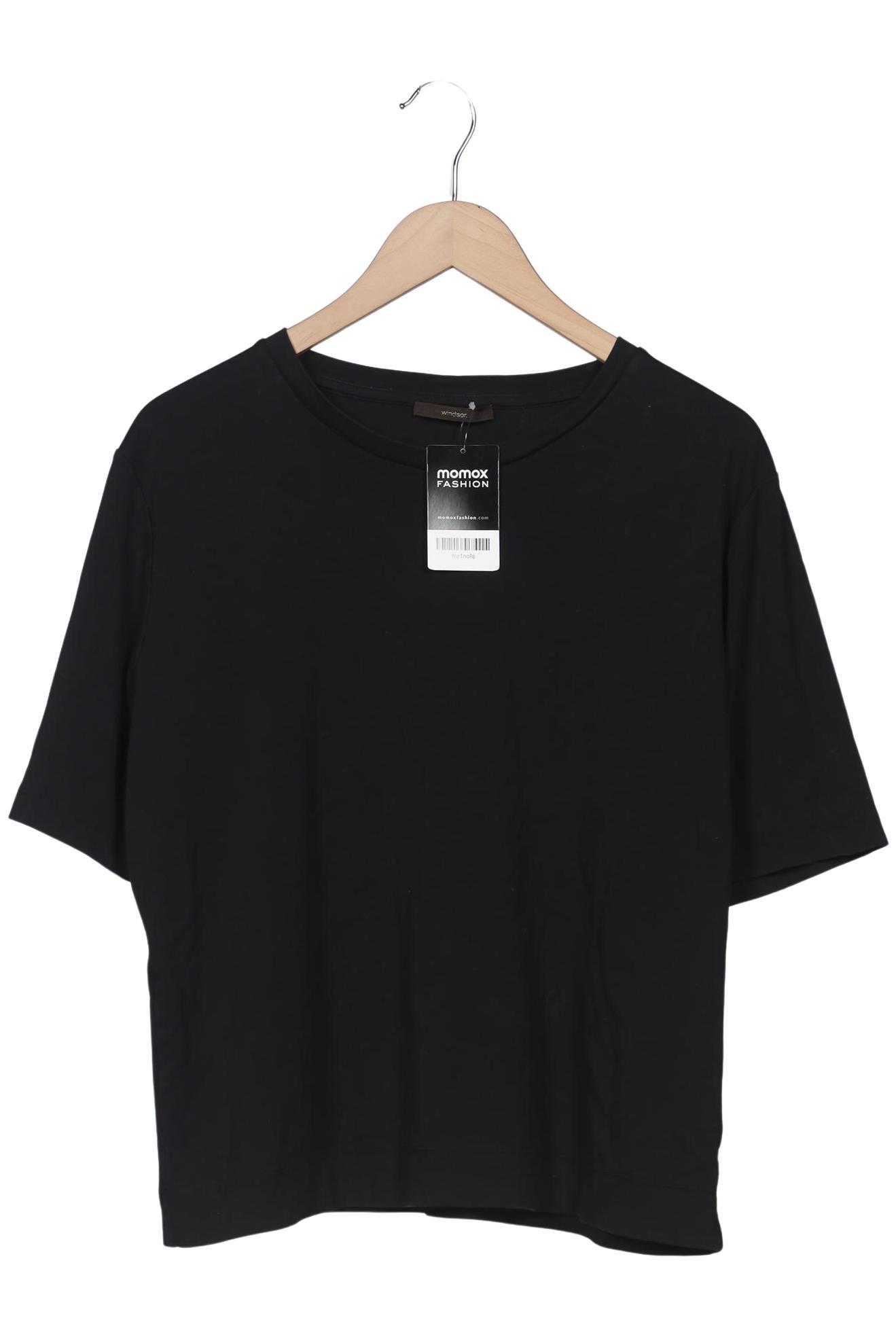 

windsor. Damen T-Shirt, schwarz, Gr. 44