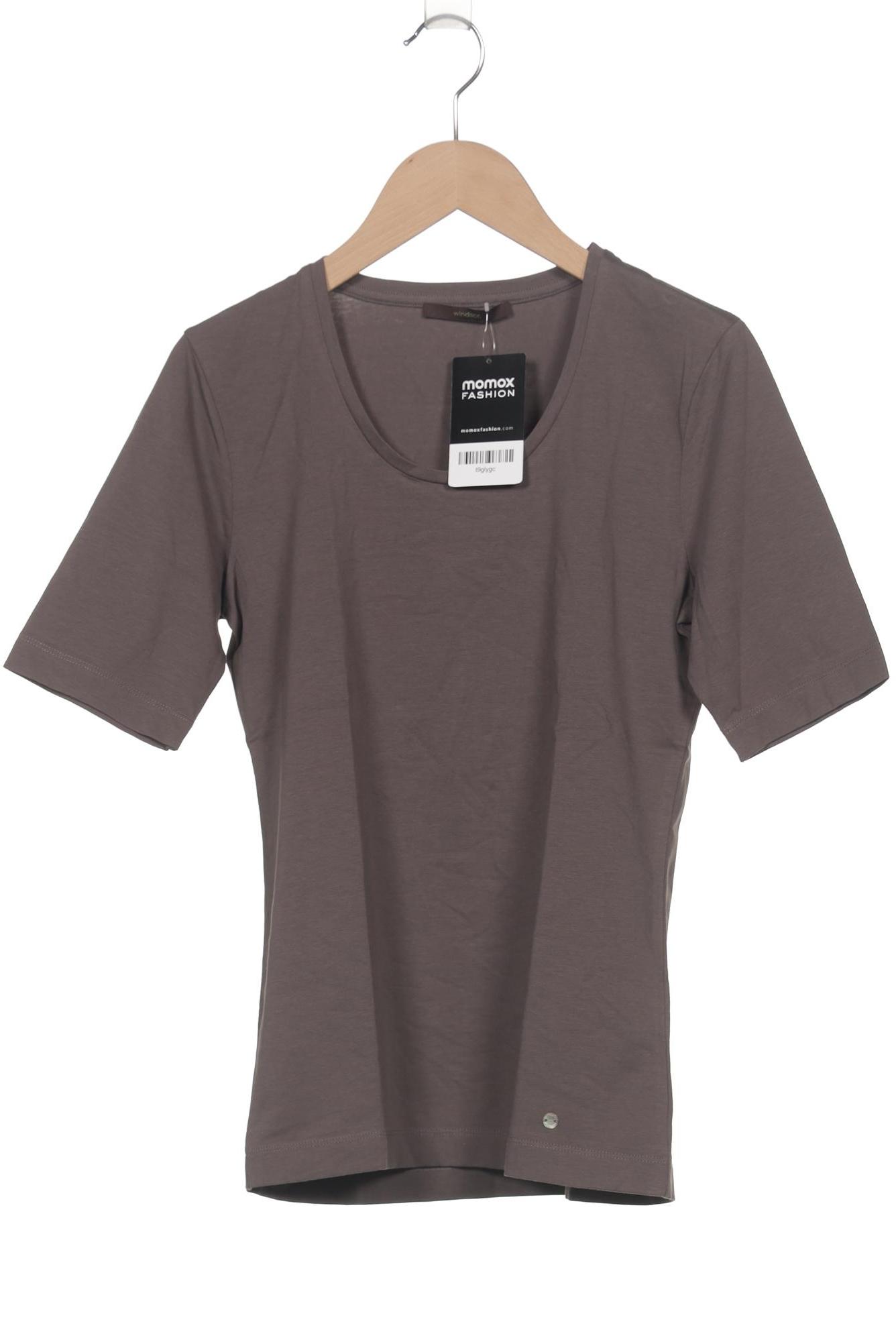 

windsor. Damen T-Shirt, grau, Gr. 34