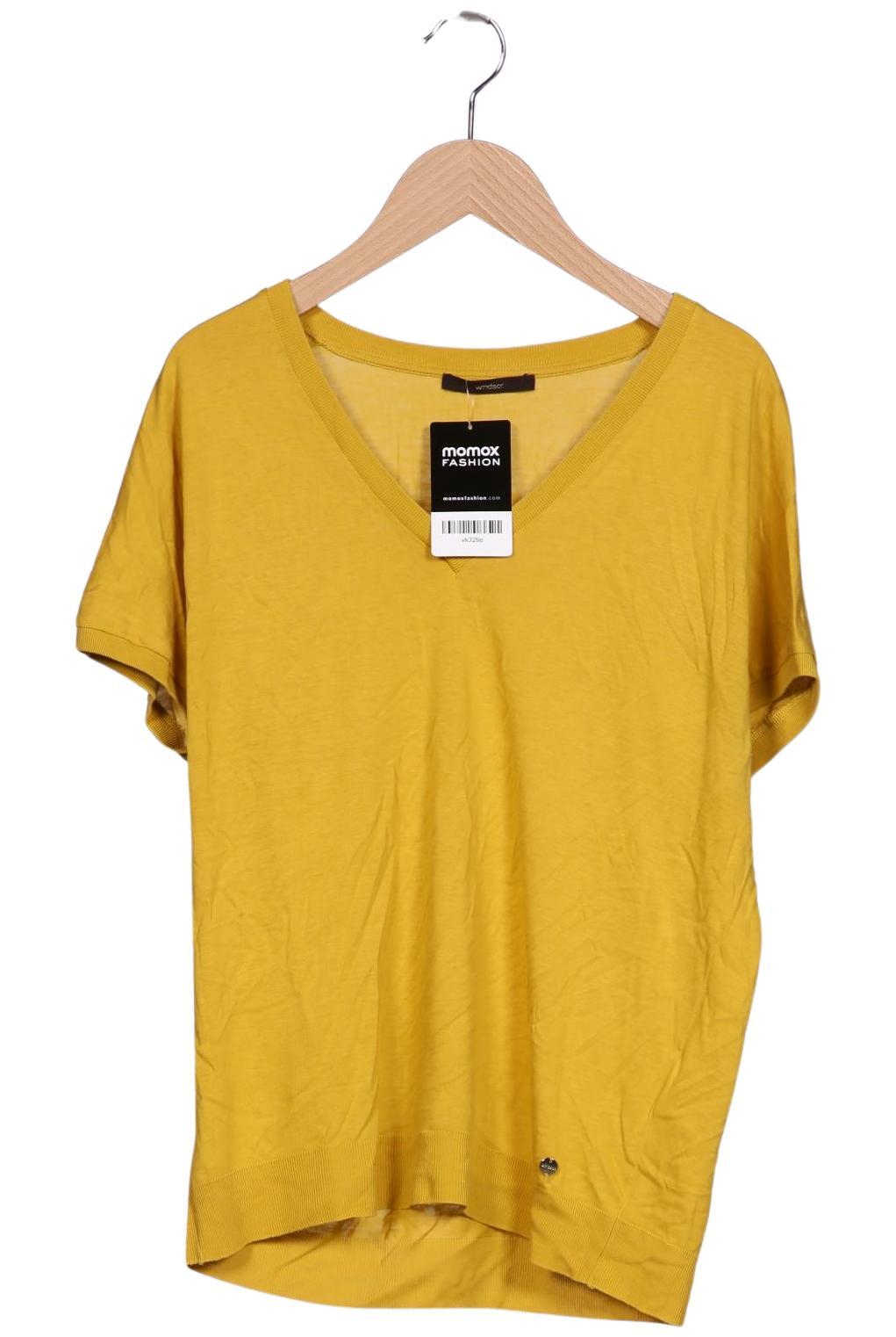 

windsor. Damen T-Shirt, gelb, Gr. 38