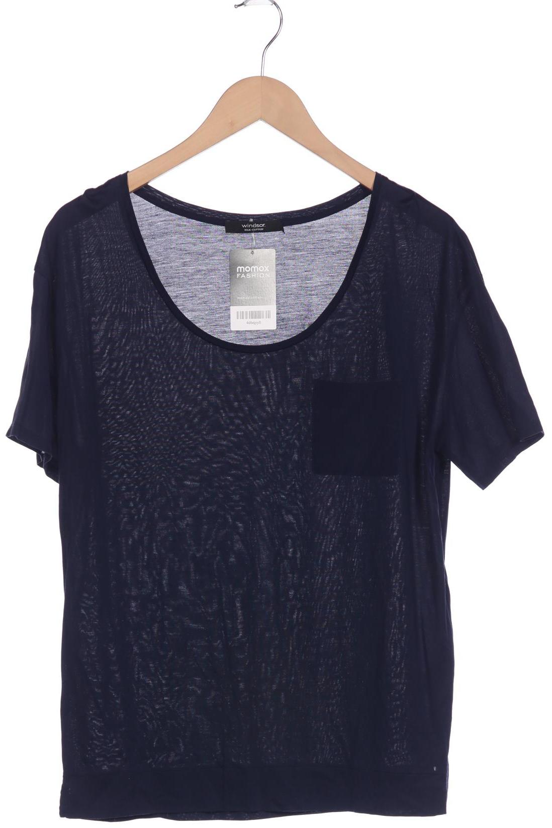 

windsor. Damen T-Shirt, marineblau, Gr. 42