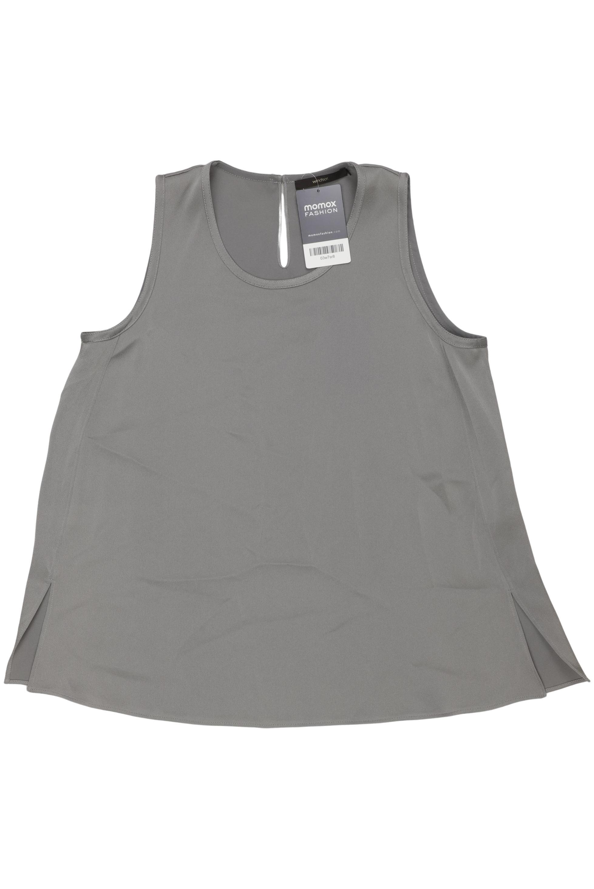 

windsor. Damen Top, grau, Gr. 34