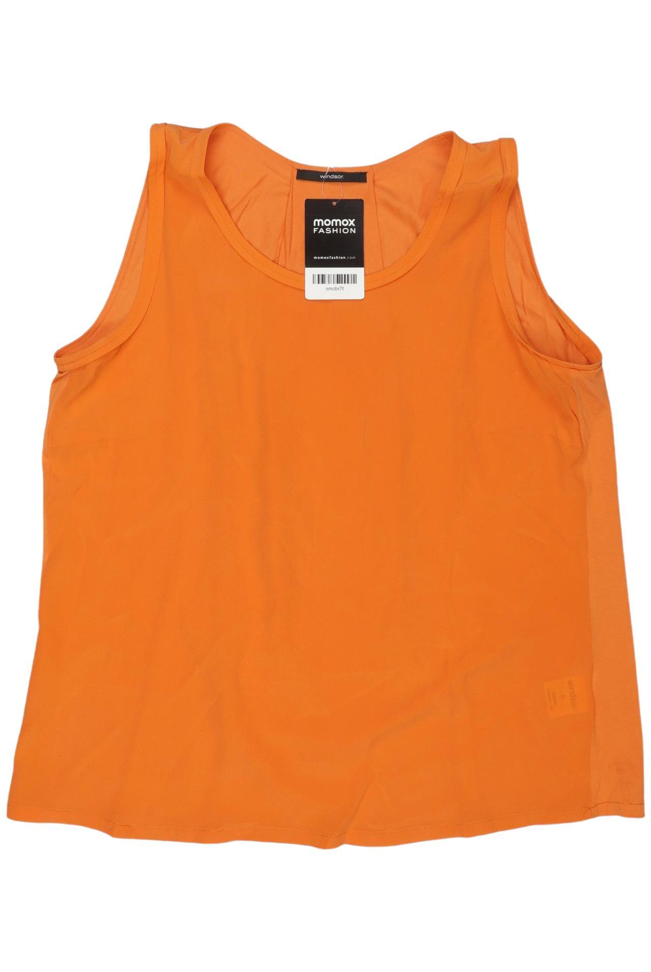 

windsor. Damen Top, orange, Gr. 40