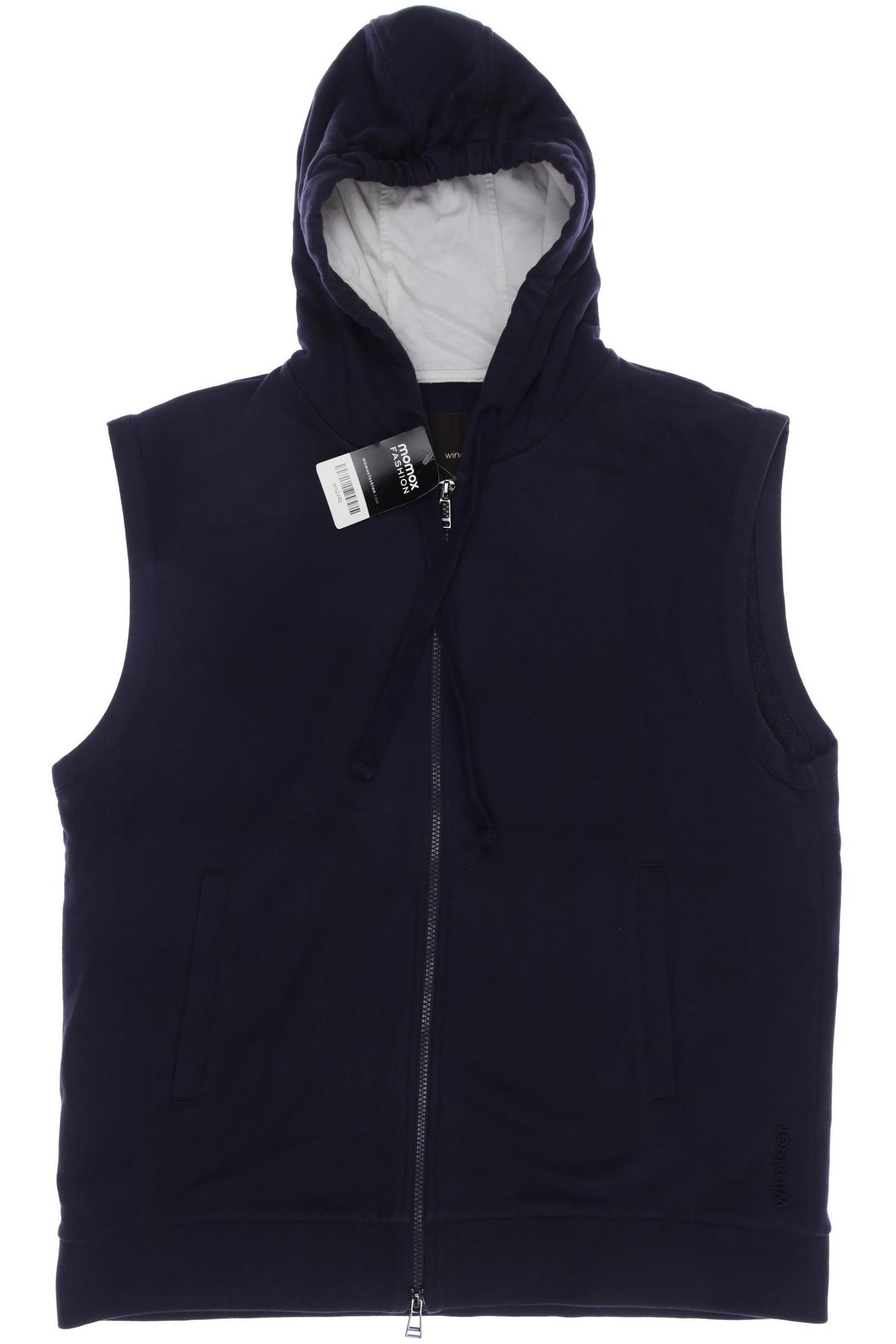 

windsor. Herren Kapuzenpullover, marineblau, Gr. 56