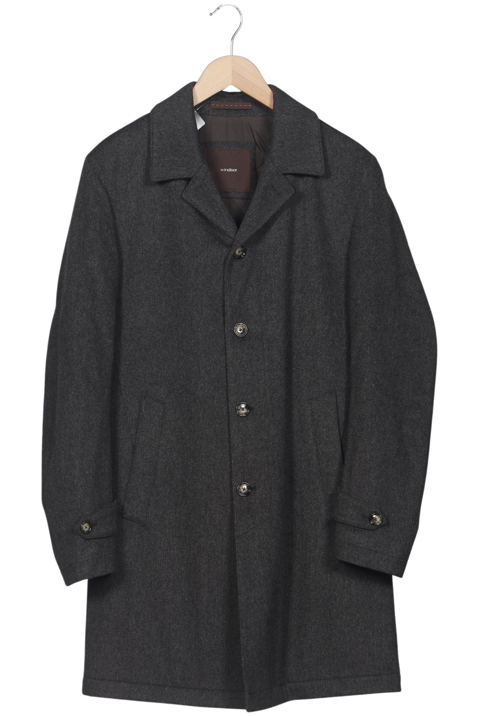 

windsor. Herren Mantel, grau, Gr. 50