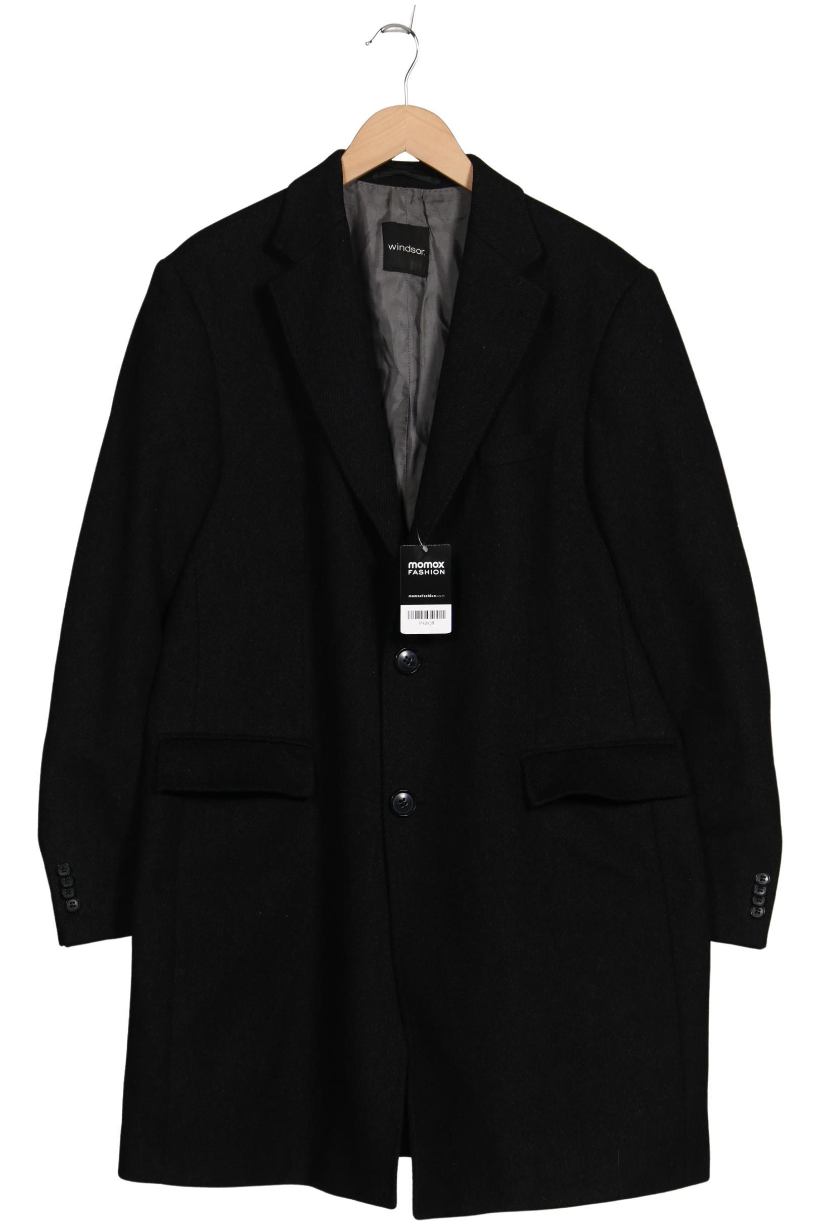 

windsor. Herren Mantel, schwarz, Gr. 52