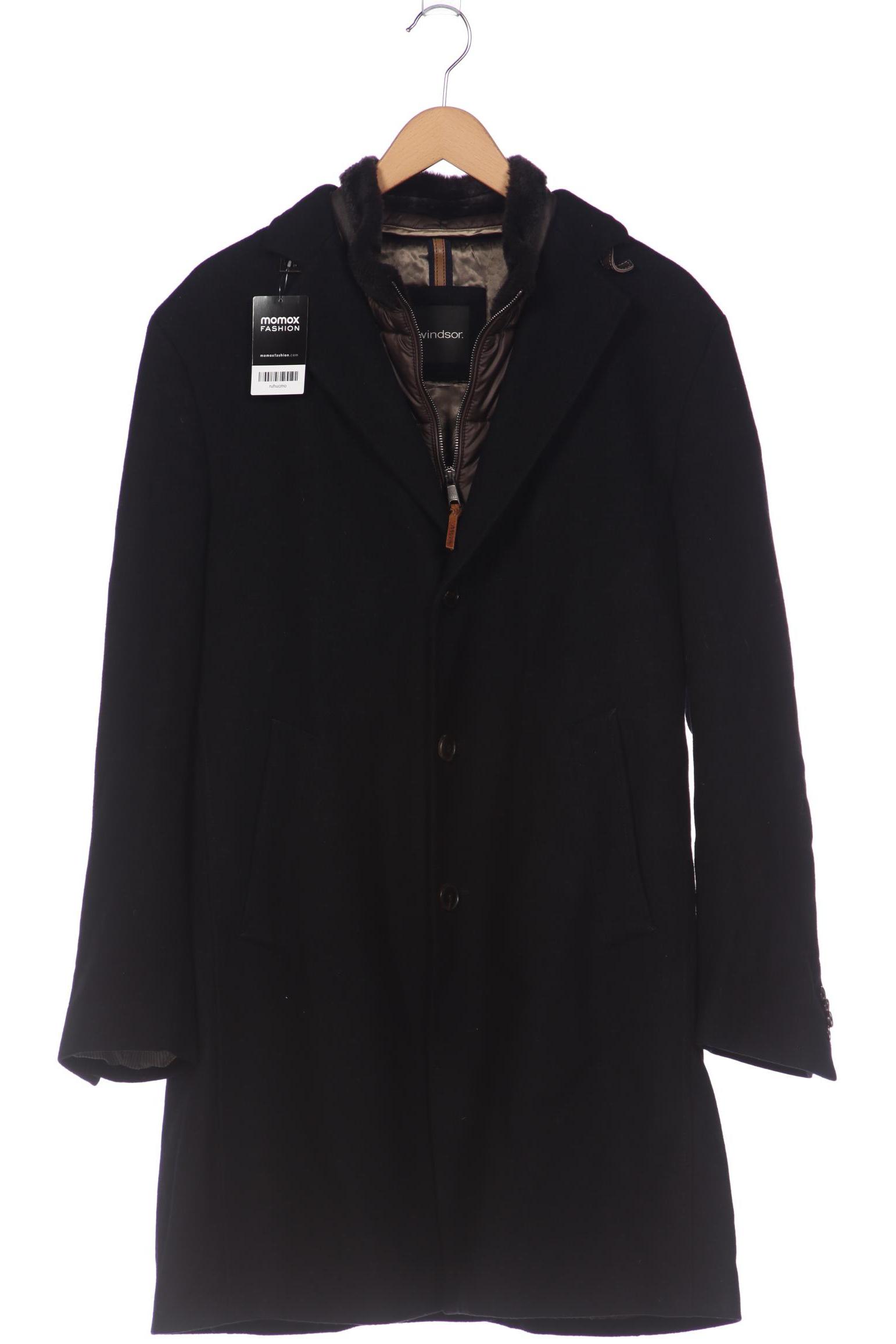 

windsor. Herren Mantel, schwarz, Gr. 52