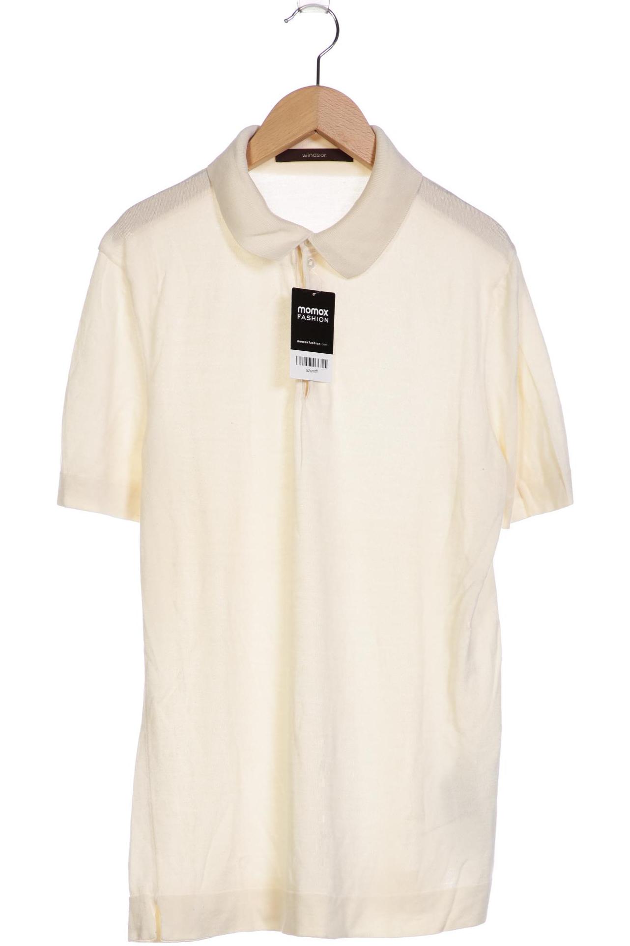 

windsor. Herren Poloshirt, cremeweiß, Gr. 50