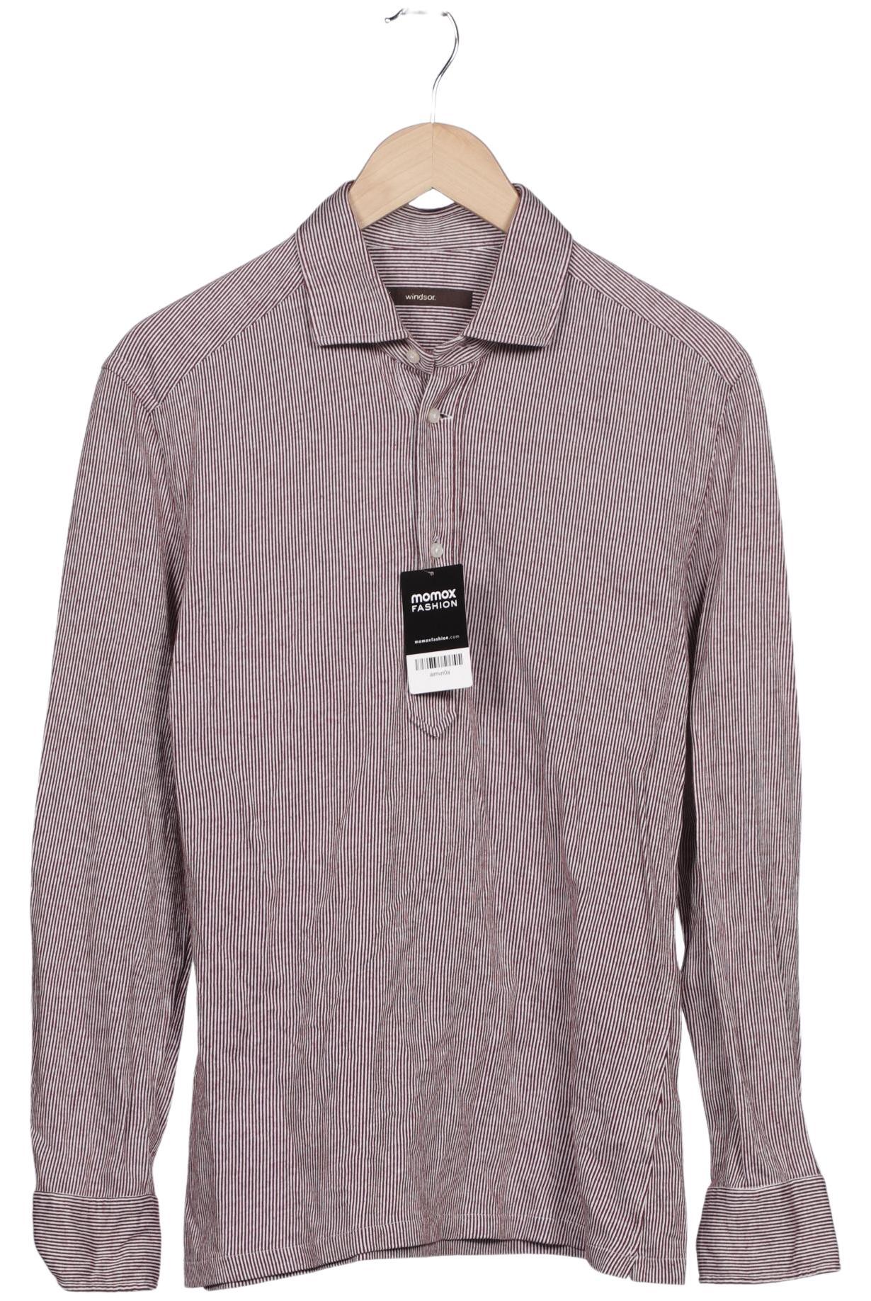 

windsor. Herren Poloshirt, bordeaux, Gr. 52
