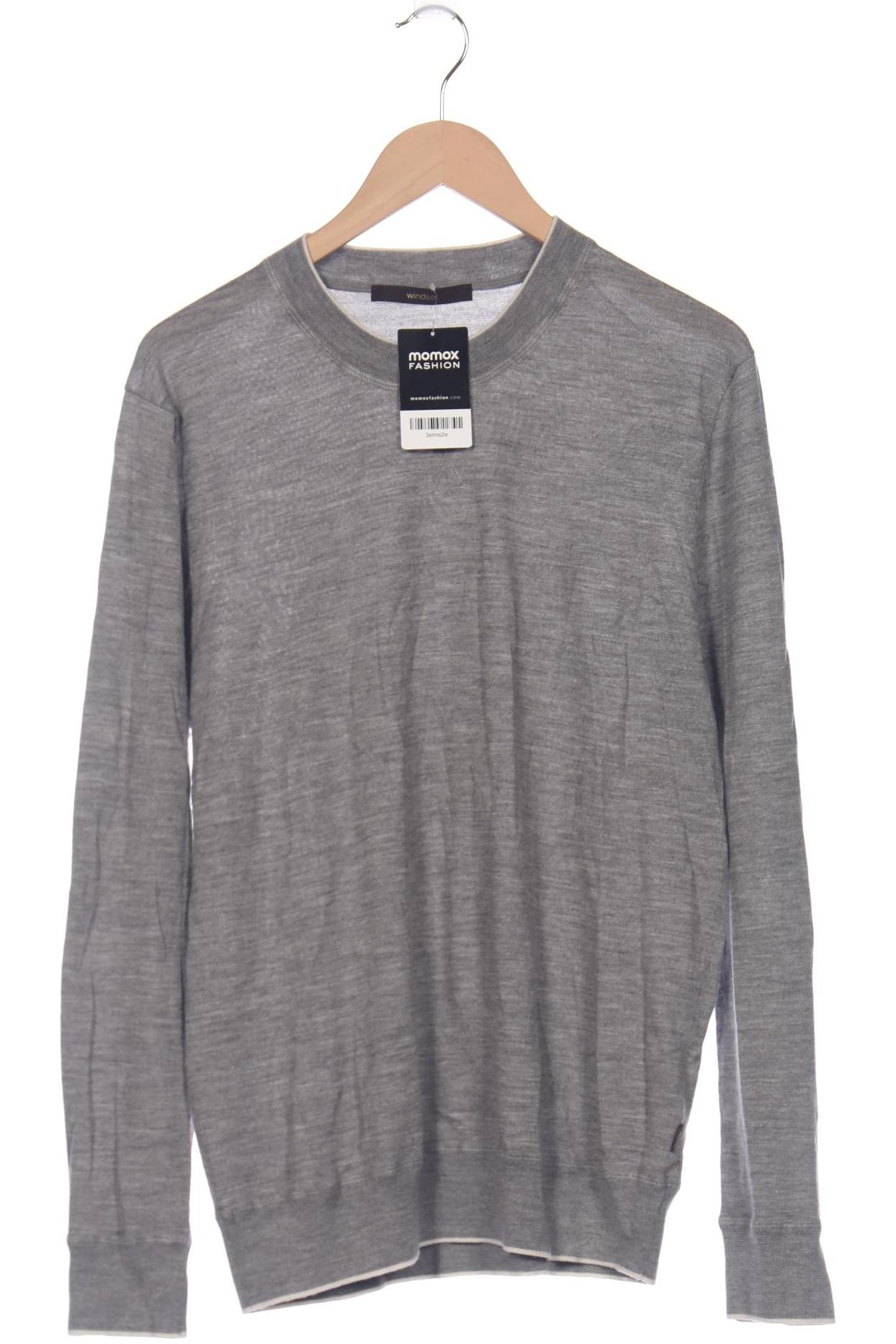 

windsor. Herren Pullover, grau, Gr. 54