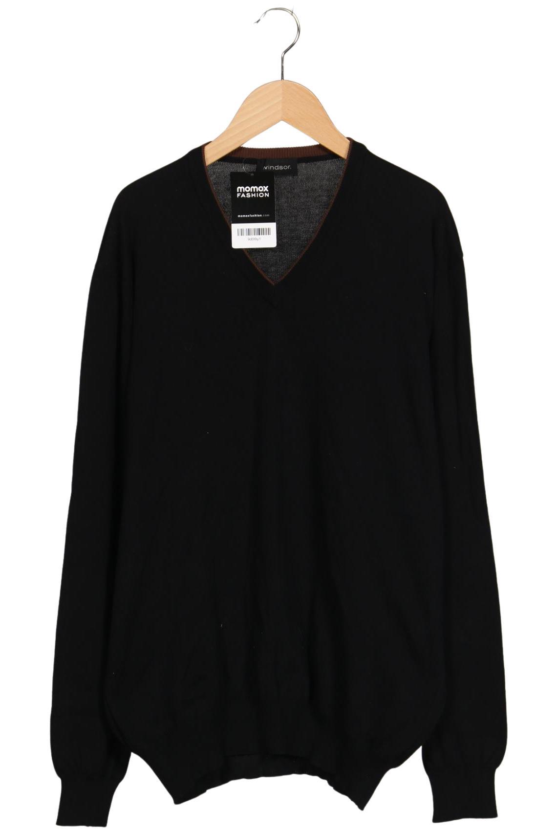 

windsor. Herren Pullover, schwarz, Gr. 52