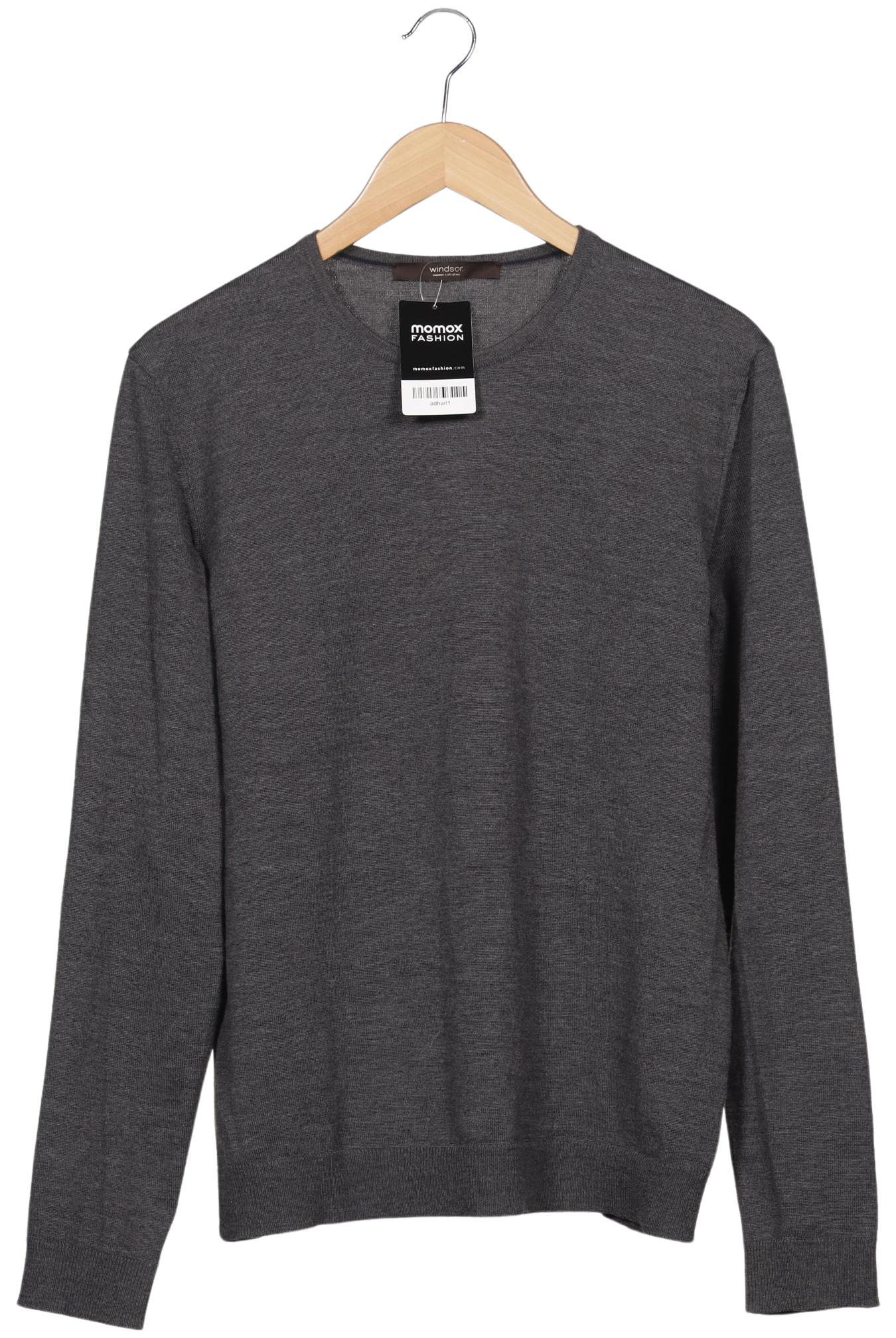 

windsor. Herren Pullover, grau, Gr. 52