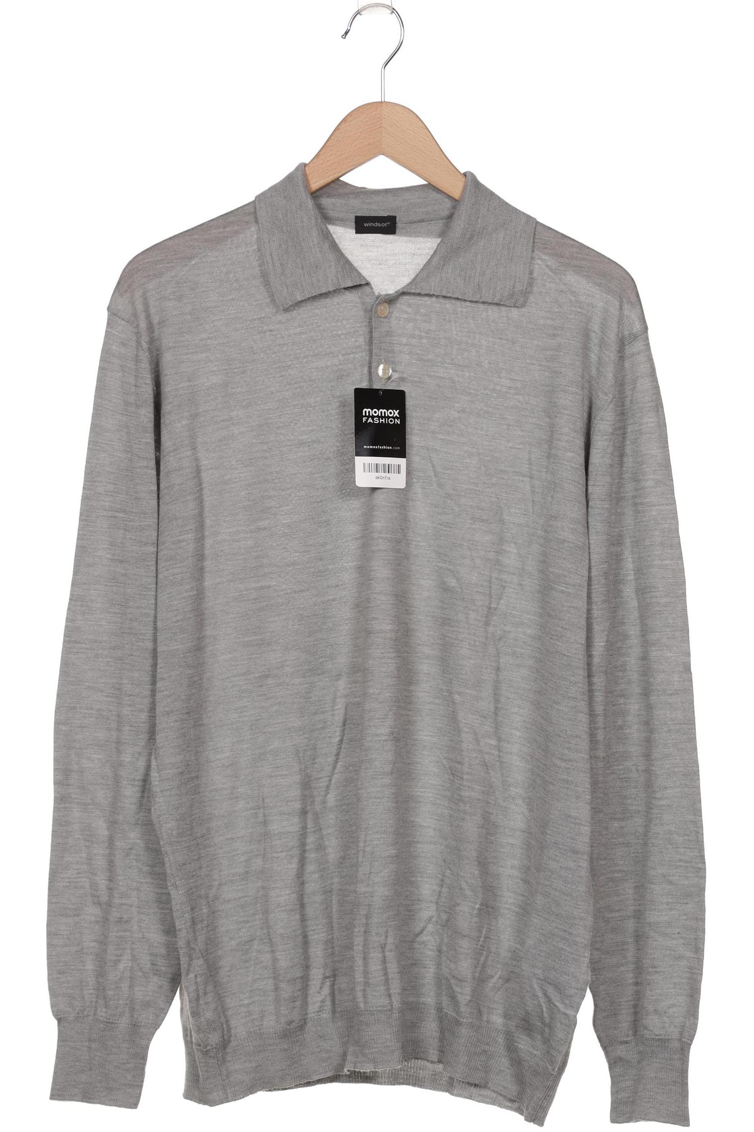 

windsor. Herren Pullover, grau, Gr. 56