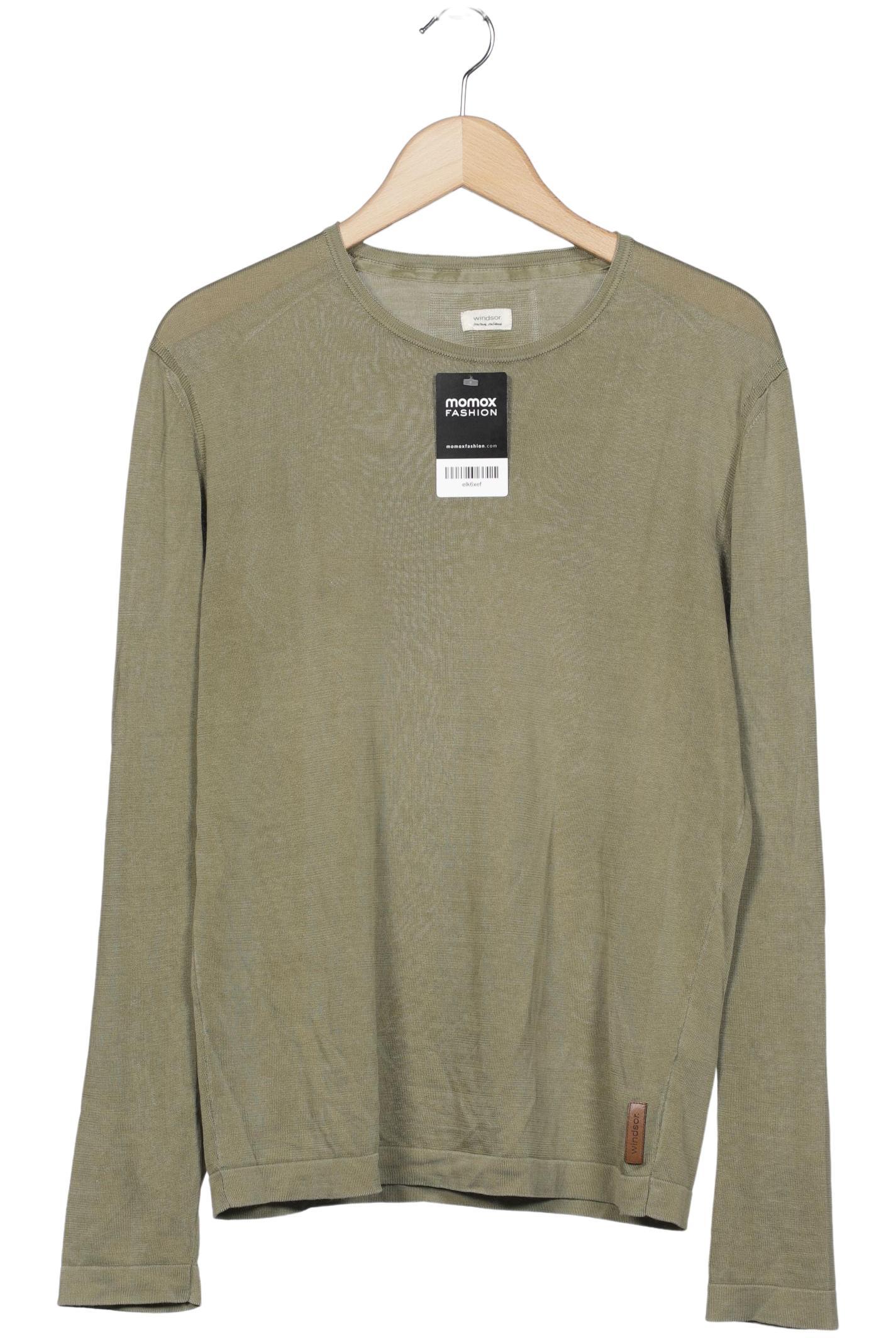 

windsor. Herren Pullover, grün, Gr. 48