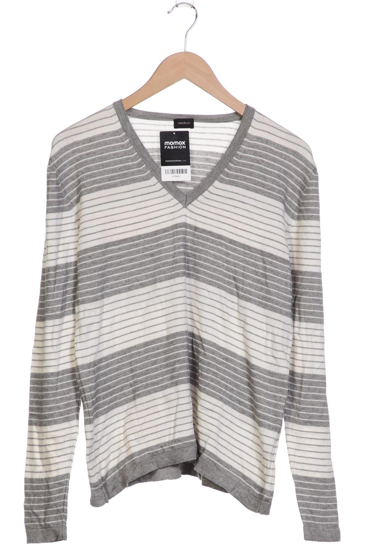 

windsor. Herren Pullover, grau, Gr. 50
