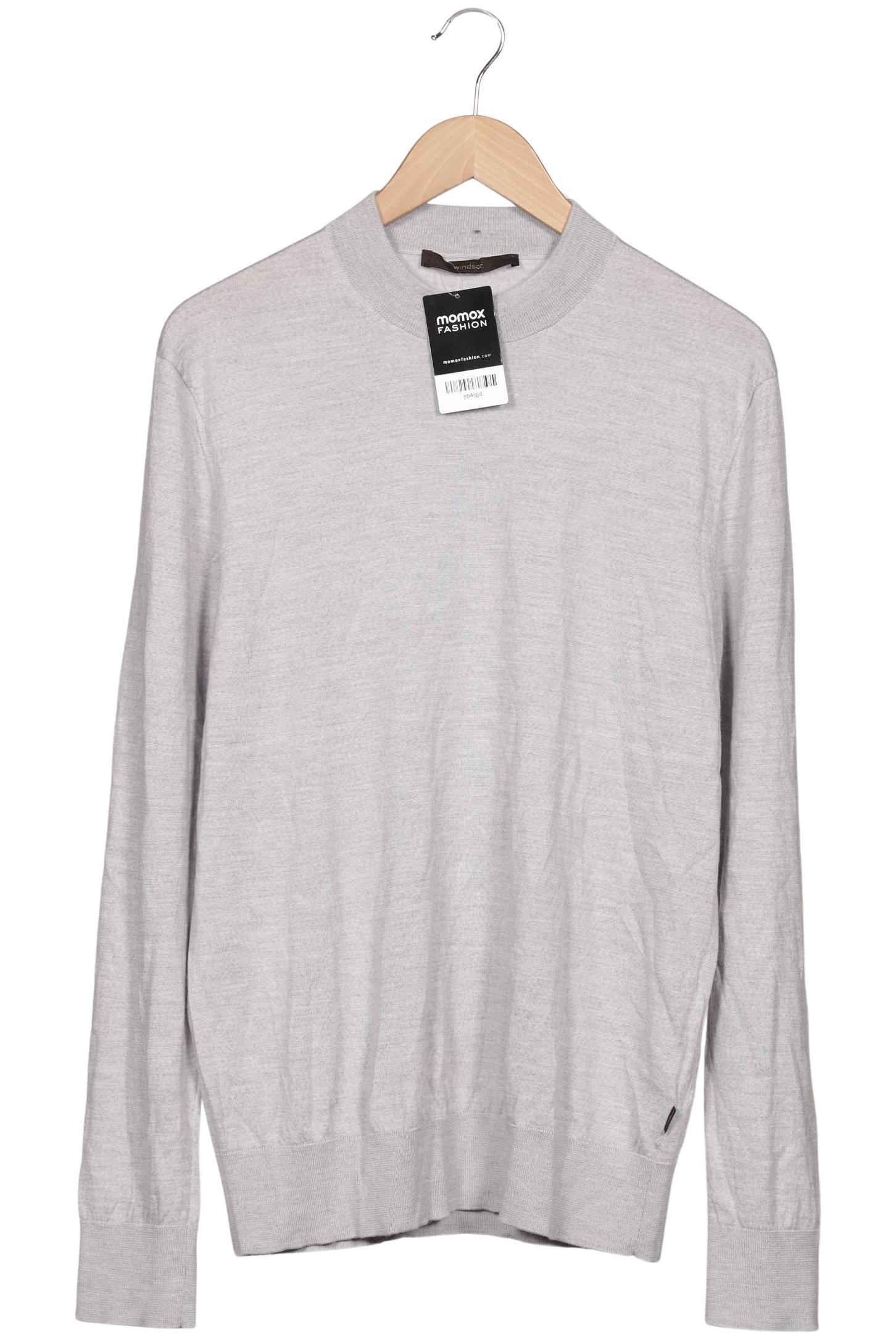 

windsor. Herren Pullover, grau, Gr. 56