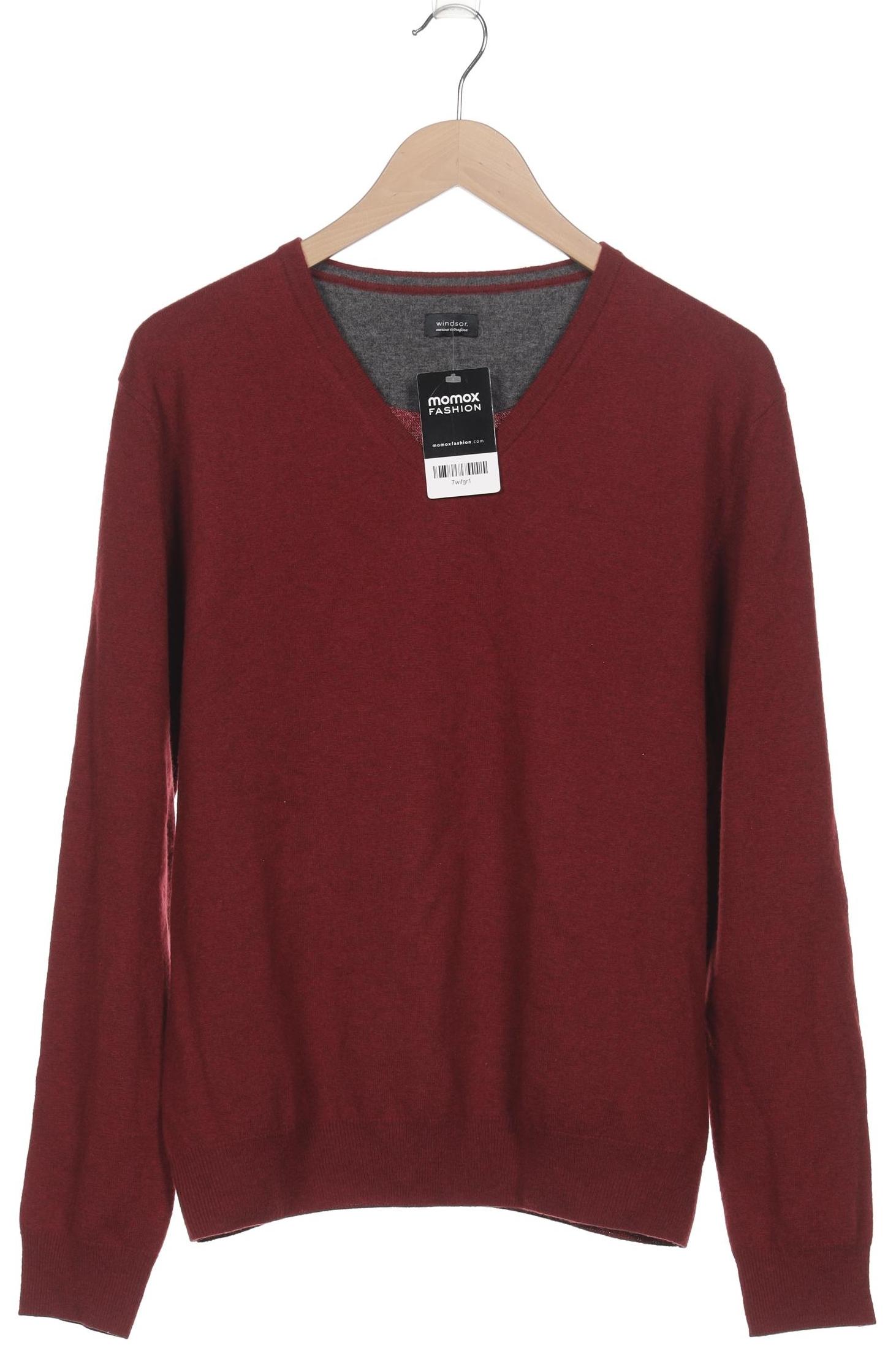 Thumbnail - windsor. Herren Pullover, bordeaux, Gr. 52