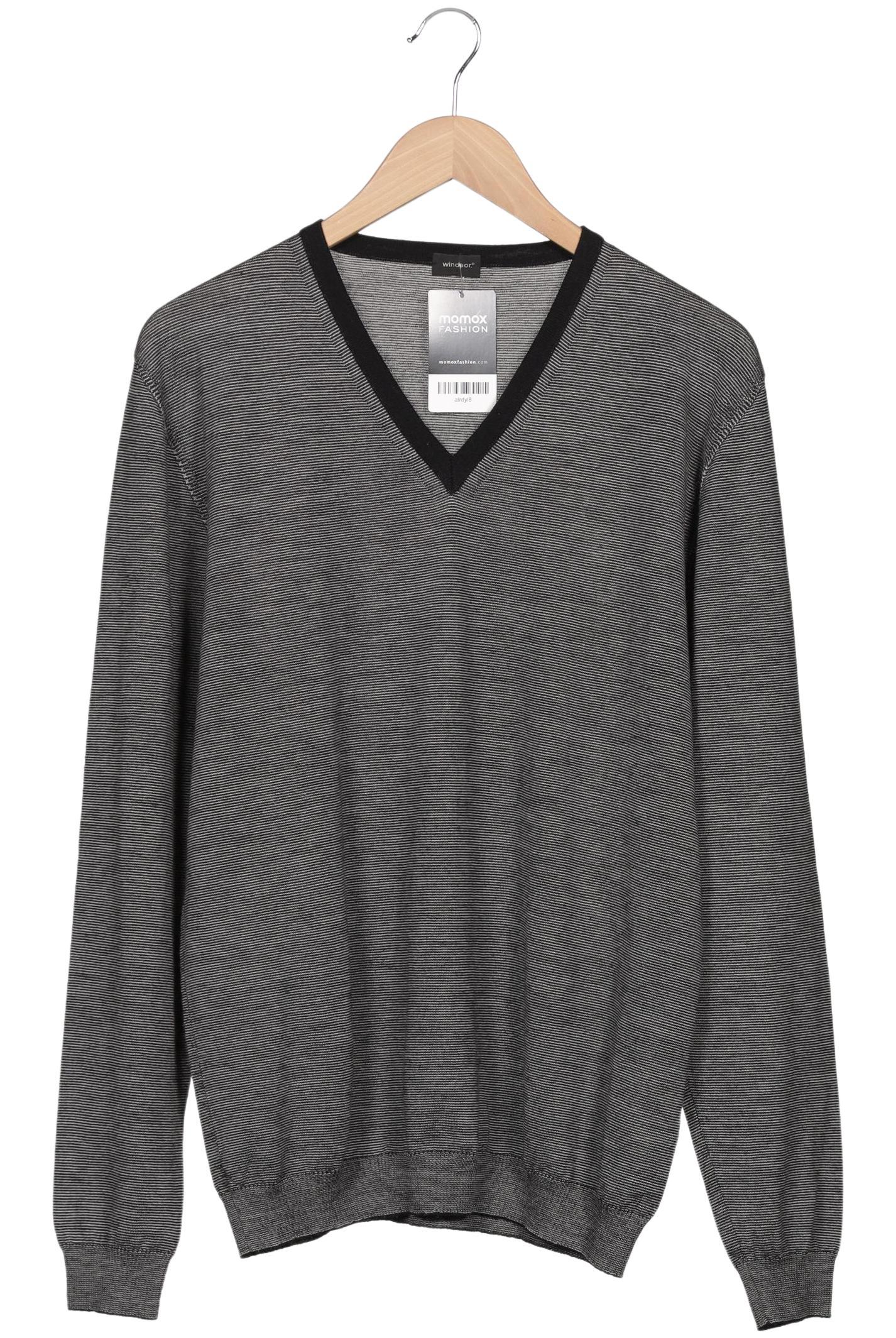 

windsor. Herren Pullover, schwarz, Gr. 52