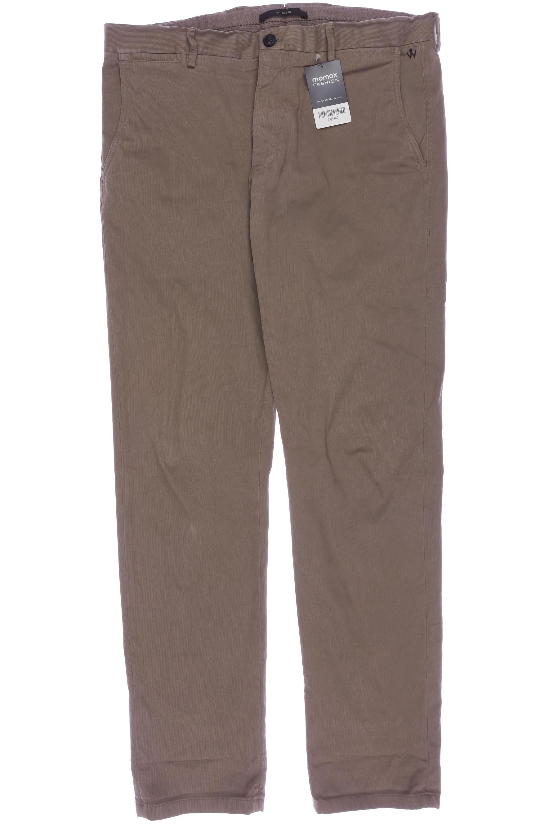 

windsor. Herren Stoffhose, braun, Gr. 52