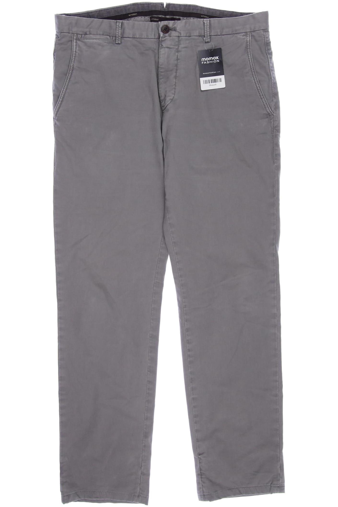 

windsor. Herren Stoffhose, grau, Gr. 50