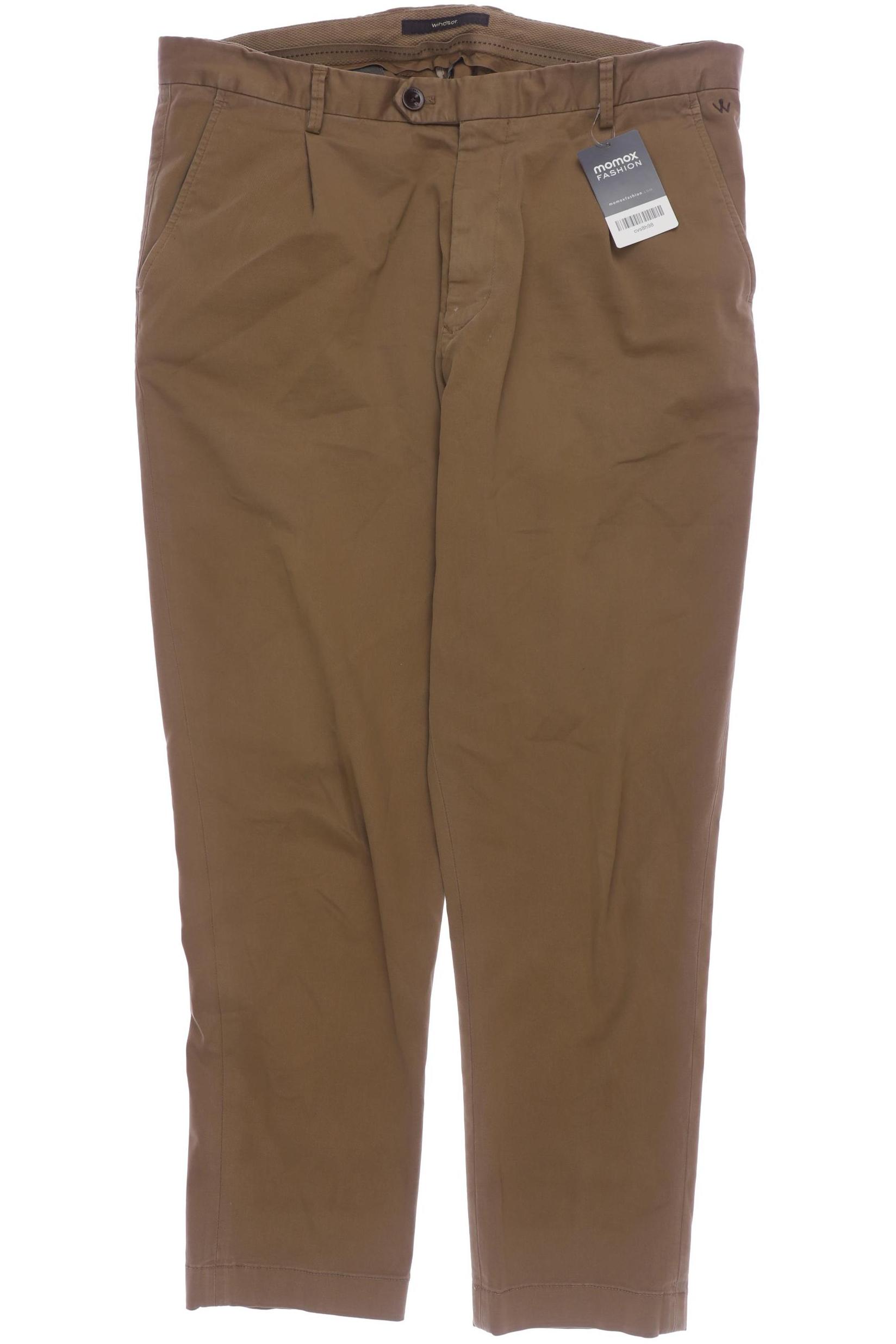 

windsor. Herren Stoffhose, braun, Gr. 52