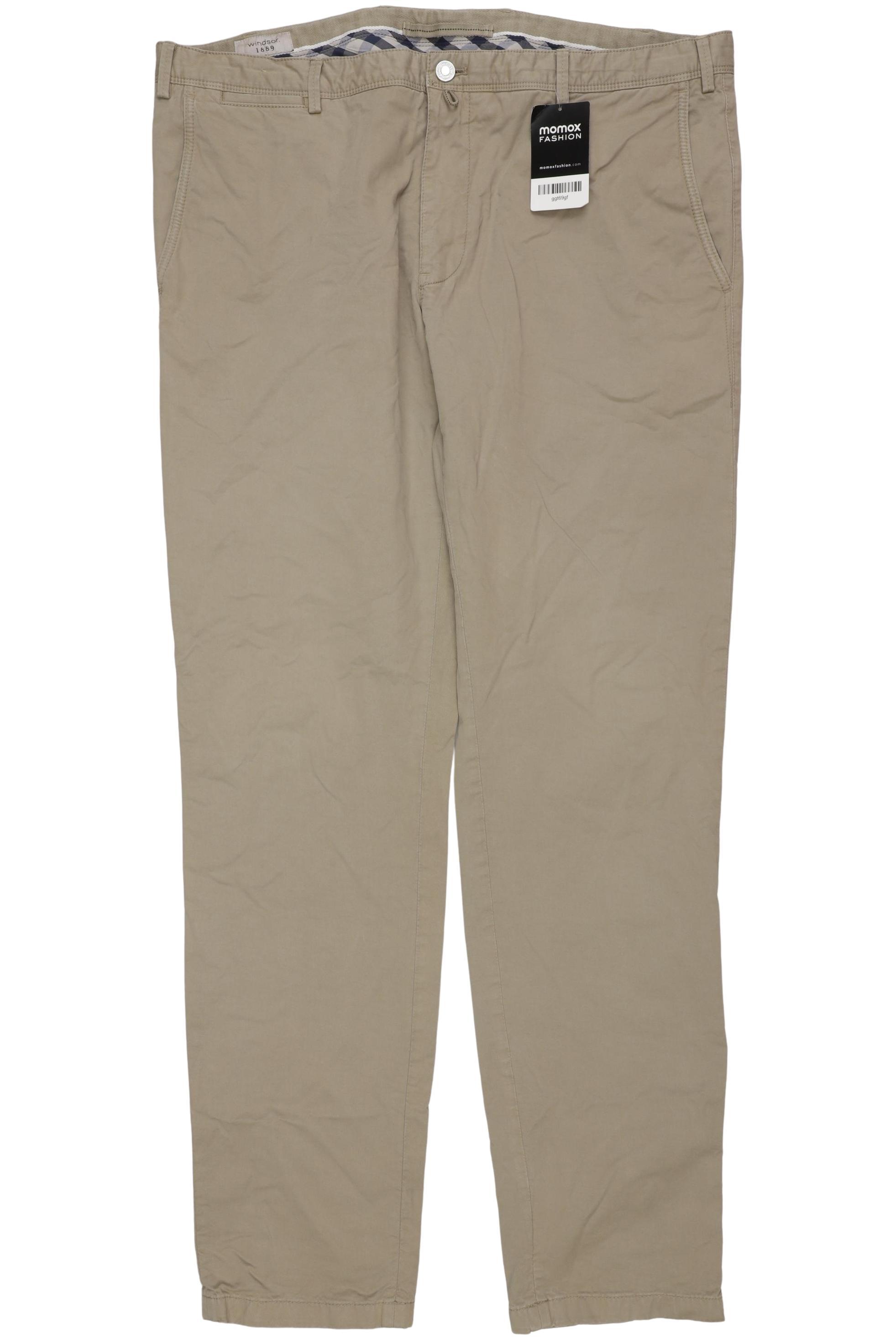 

windsor. Herren Stoffhose, beige, Gr. 56
