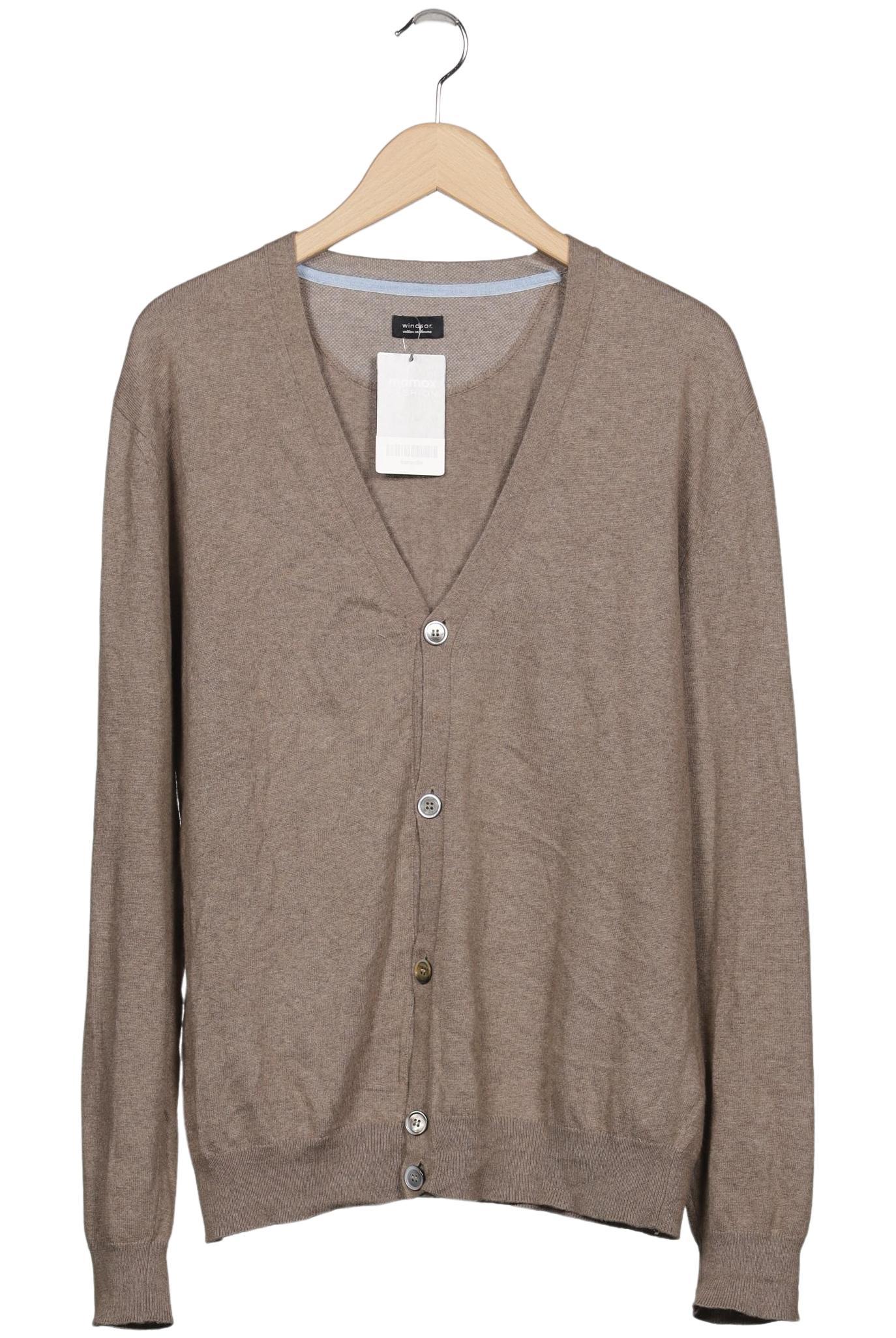 

windsor. Herren Strickjacke, beige, Gr. 52