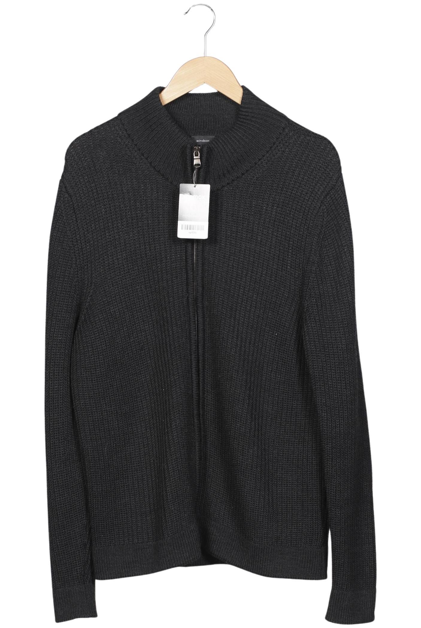 

windsor. Herren Strickjacke, grau, Gr. 54