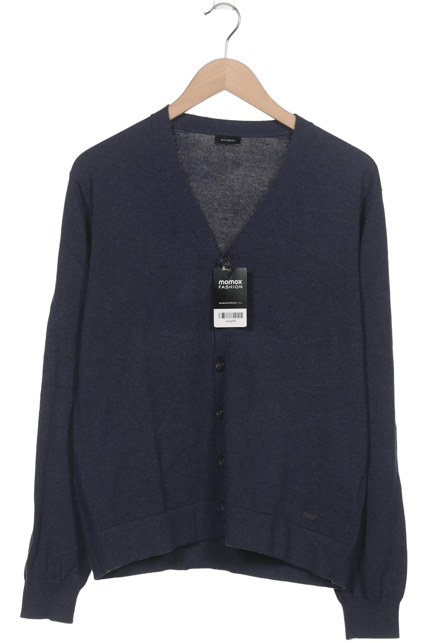 

windsor. Herren Strickjacke, marineblau, Gr. 50