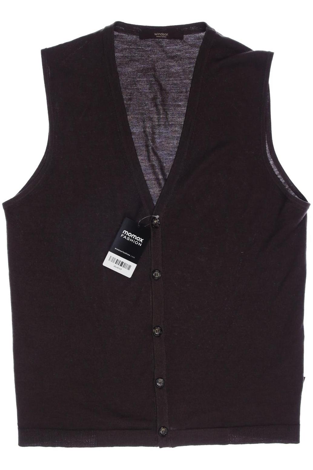

windsor. Herren Strickjacke, braun, Gr. 50
