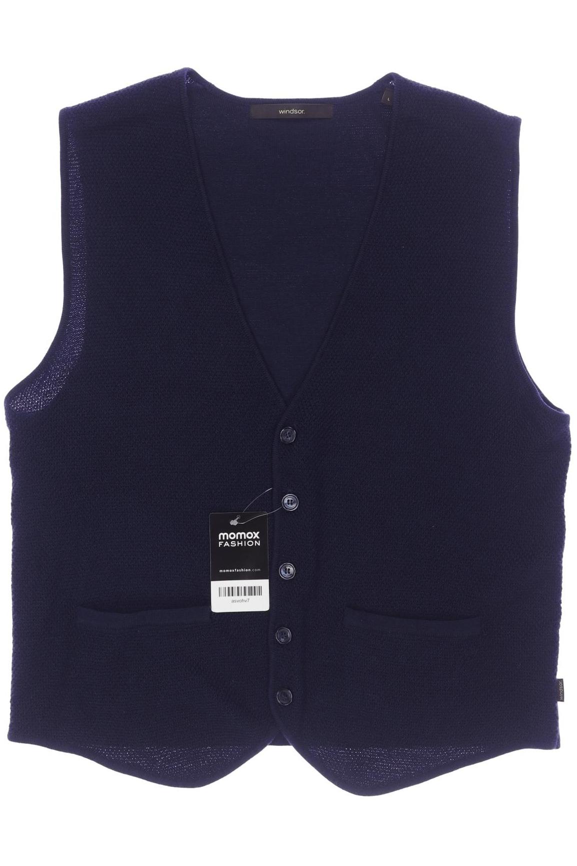 

windsor. Herren Weste, marineblau, Gr. 52