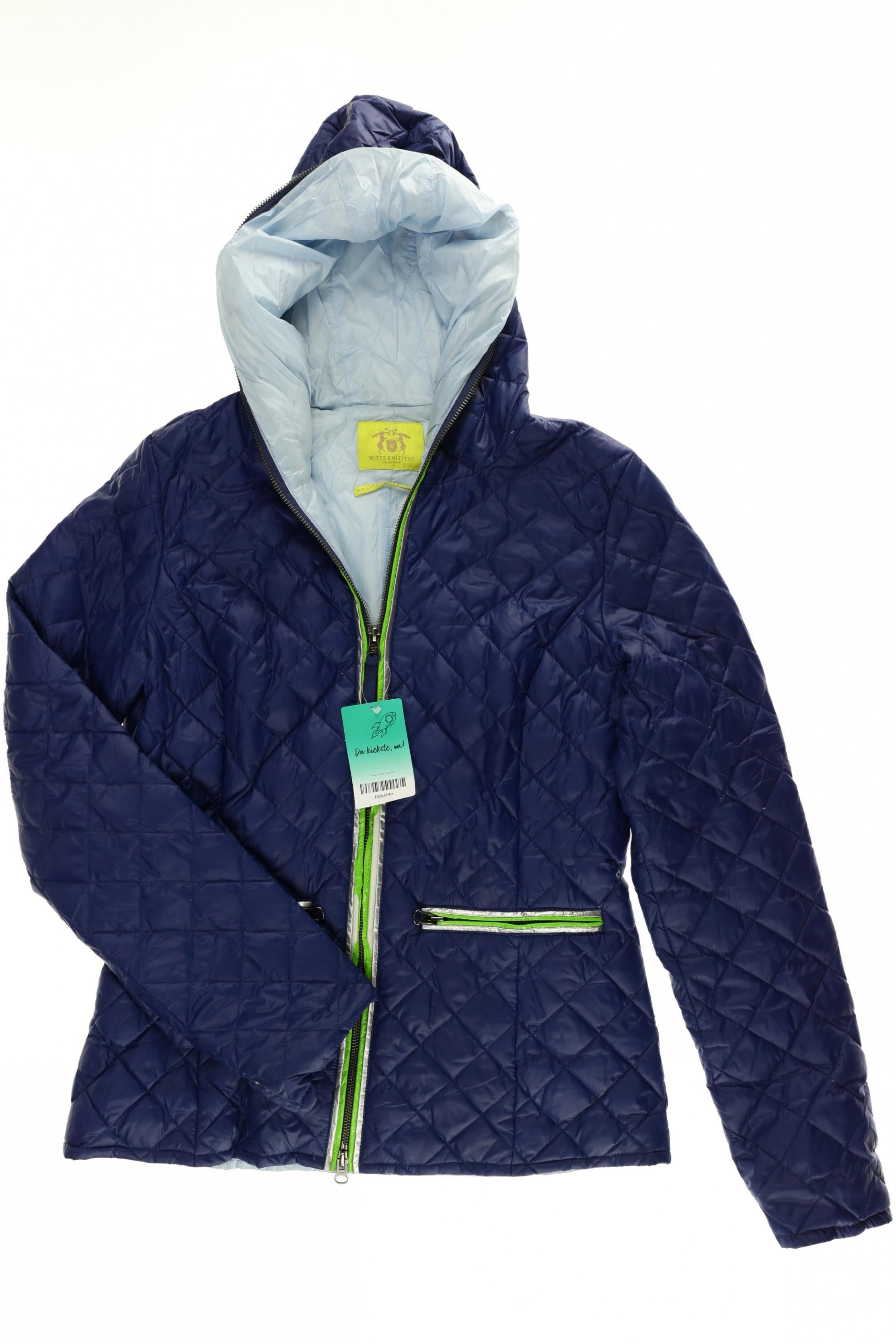 

Witty Knitters Damen Jacke, blau, Gr.