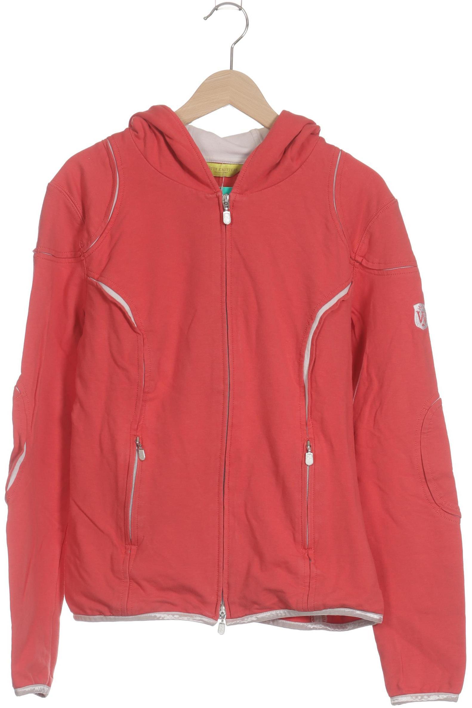 

Witty Knitters Damen Kapuzenpullover, rot, Gr.