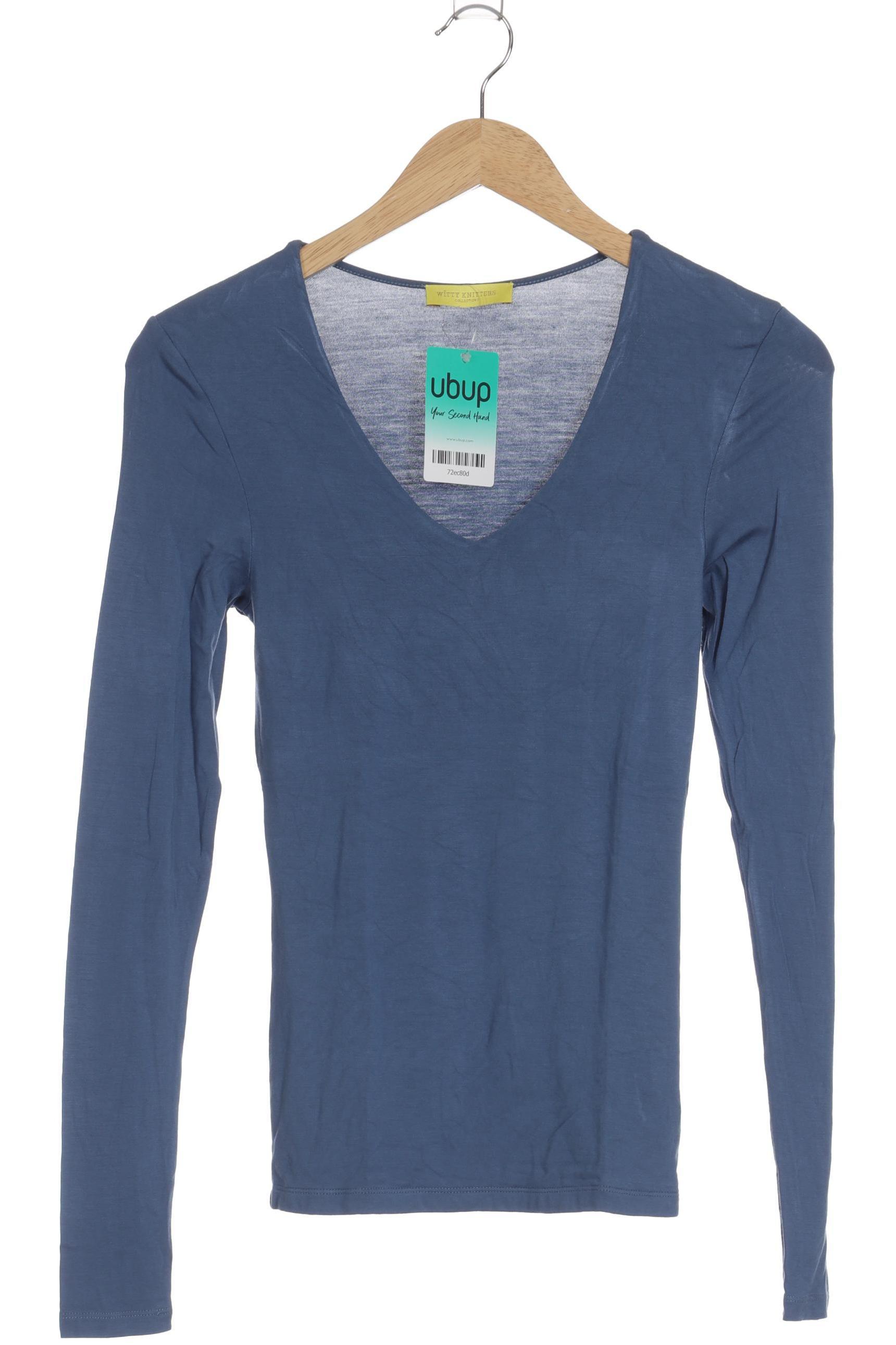 

Witty Knitters Damen Langarmshirt, blau, Gr.