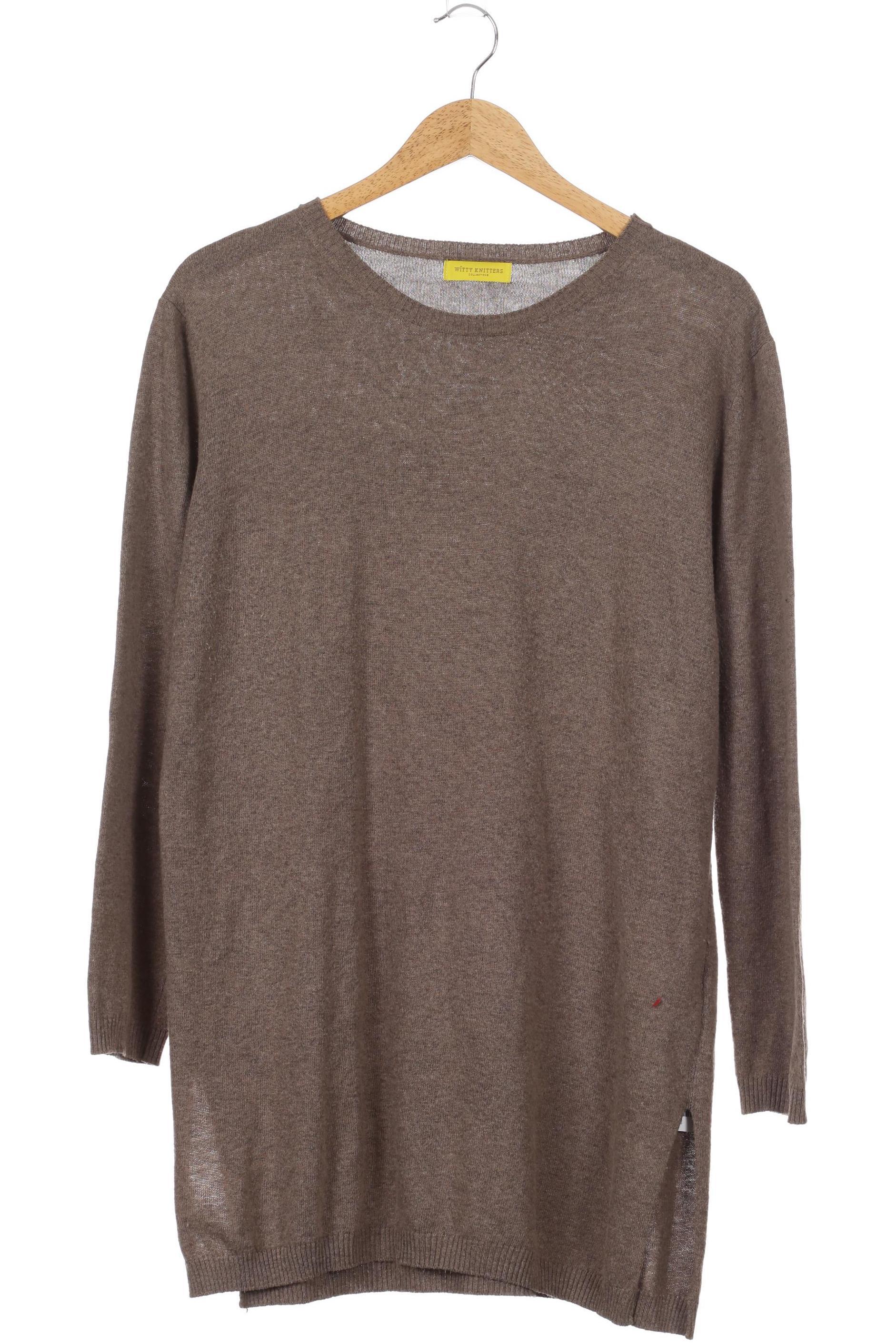 

Witty Knitters Damen Pullover, braun, Gr.