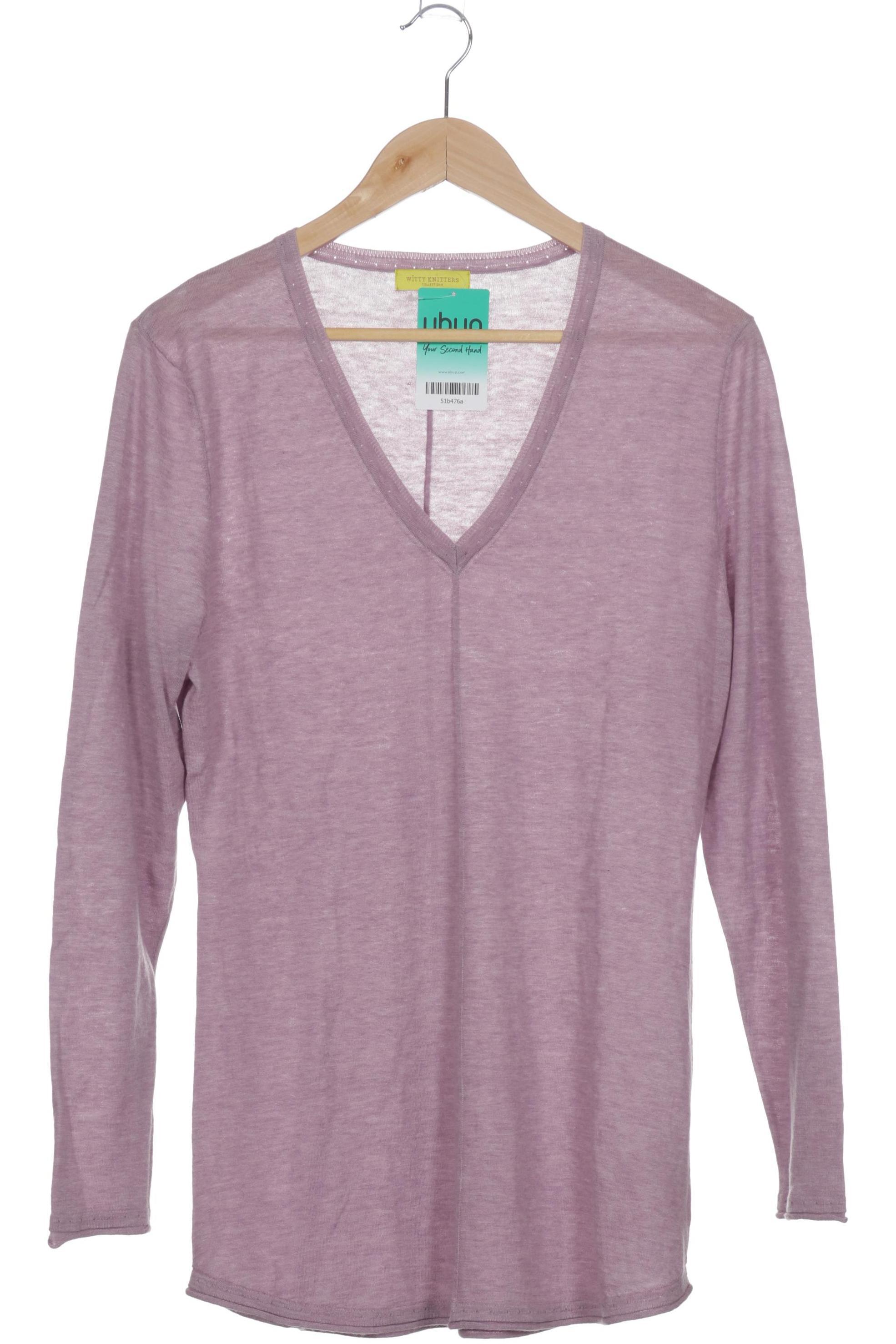 

Witty Knitters Damen Pullover, lila, Gr.