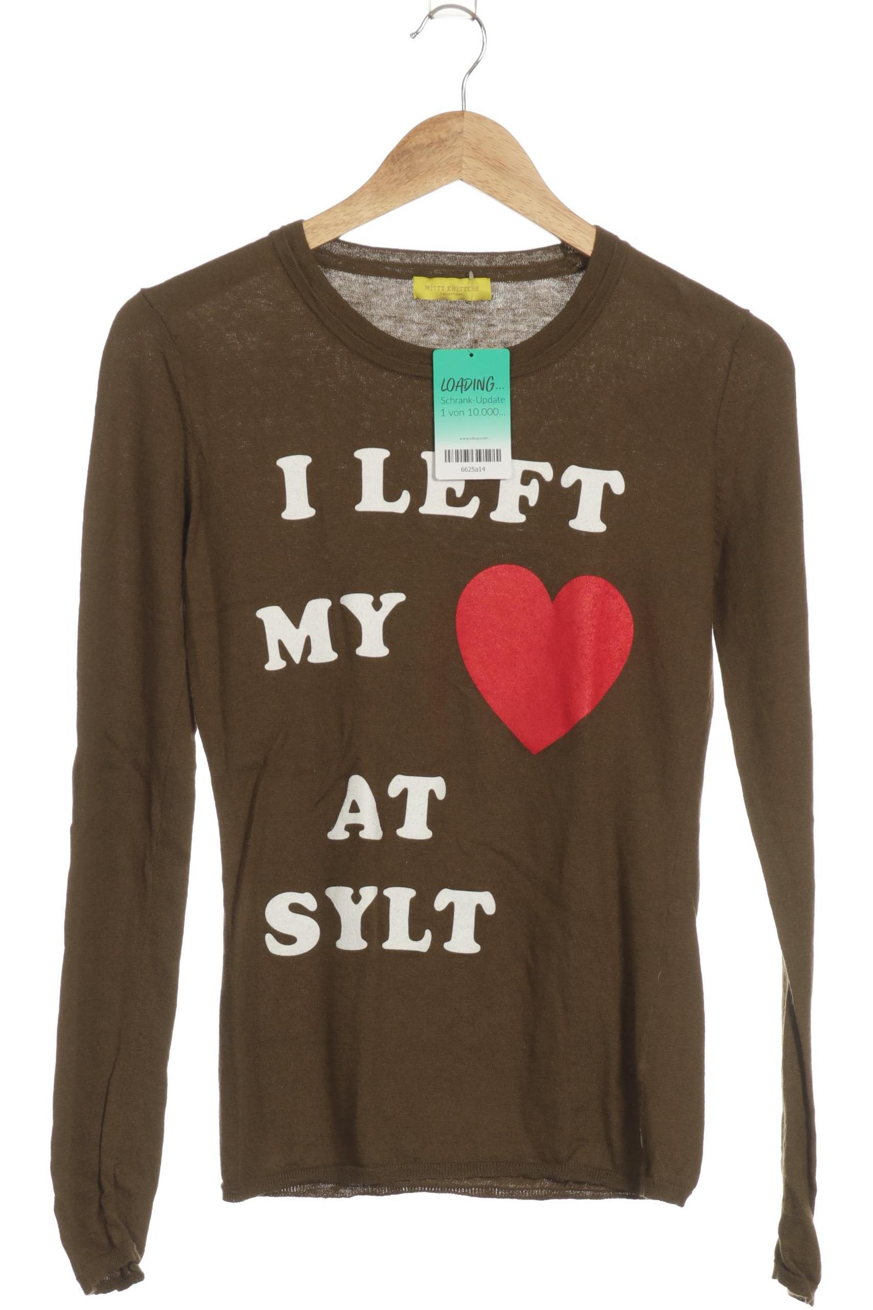 

Witty Knitters Damen Pullover, grün, Gr.